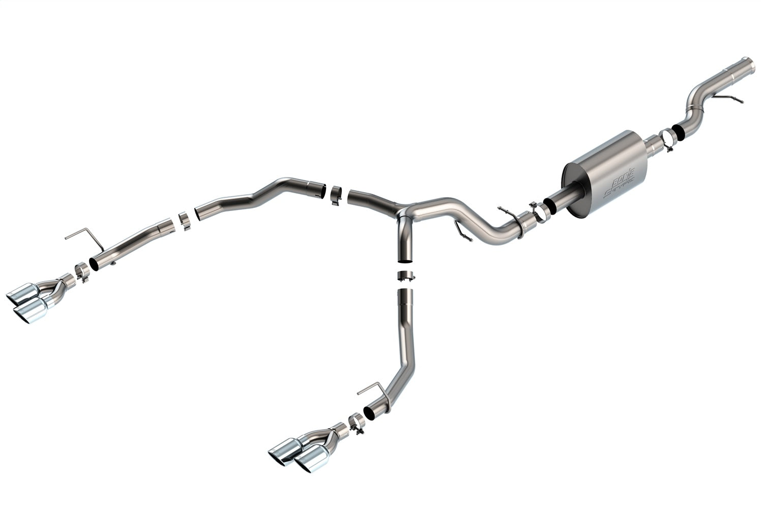 Borla 140859 S-Type Cat-Back Exhaust System Fits 21-26 Tahoe Yukon