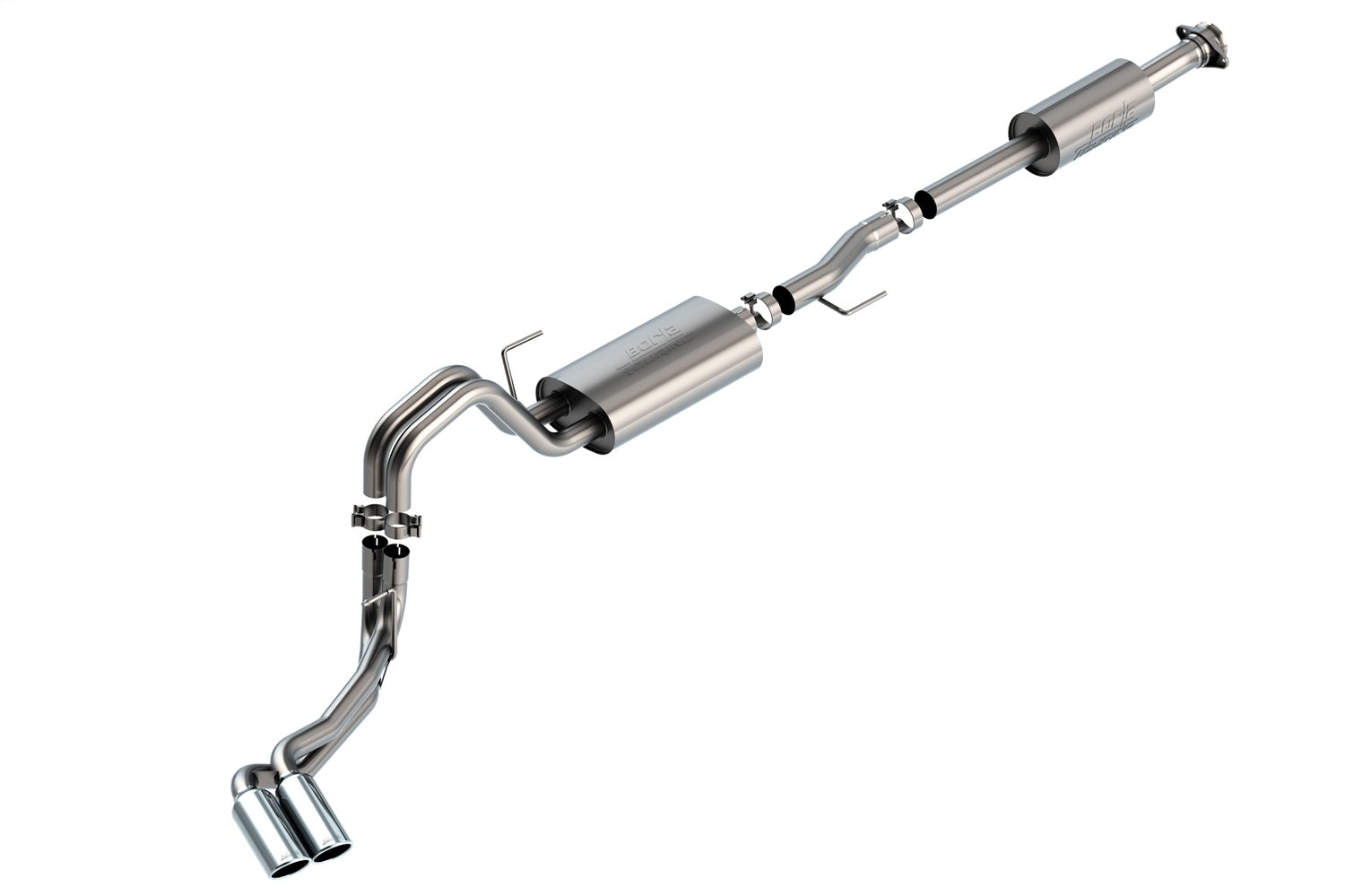 Borla 140873 Touring Cat-Back Exhaust System Fits 21-25 F-150