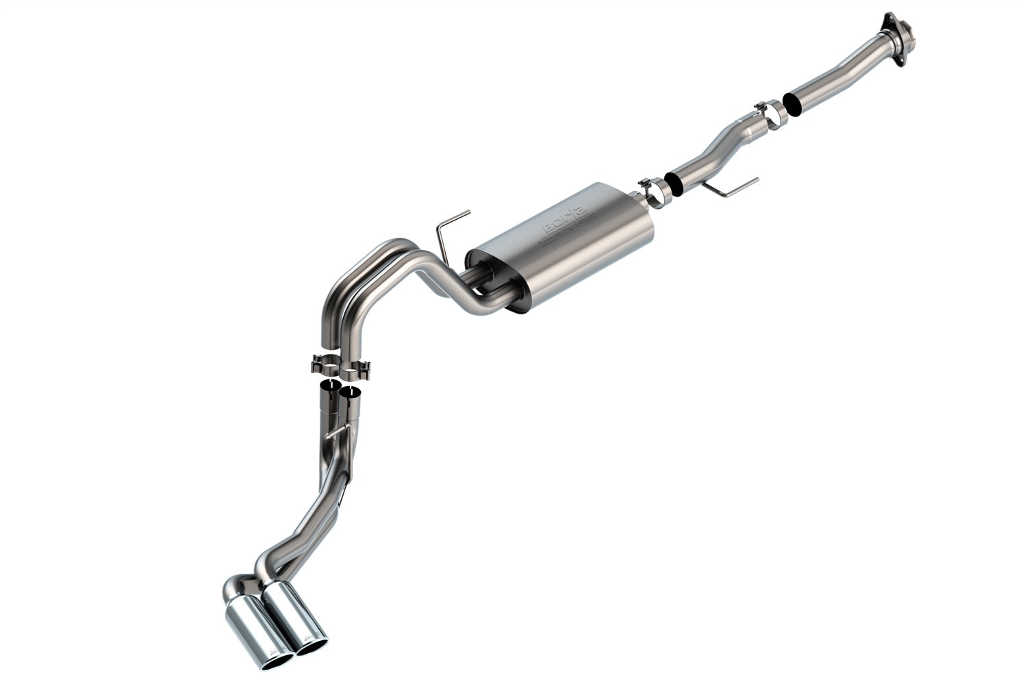 Borla 140876 S-Type Cat-Back Exhaust System Fits 21-26 F-150