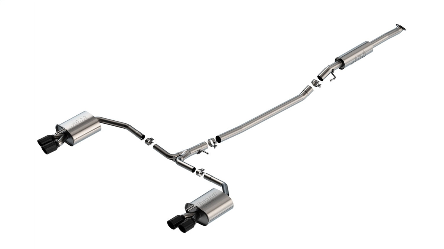 Borla 140891BC S-Type Cat-Back Exhaust System Fits 21-24 K5