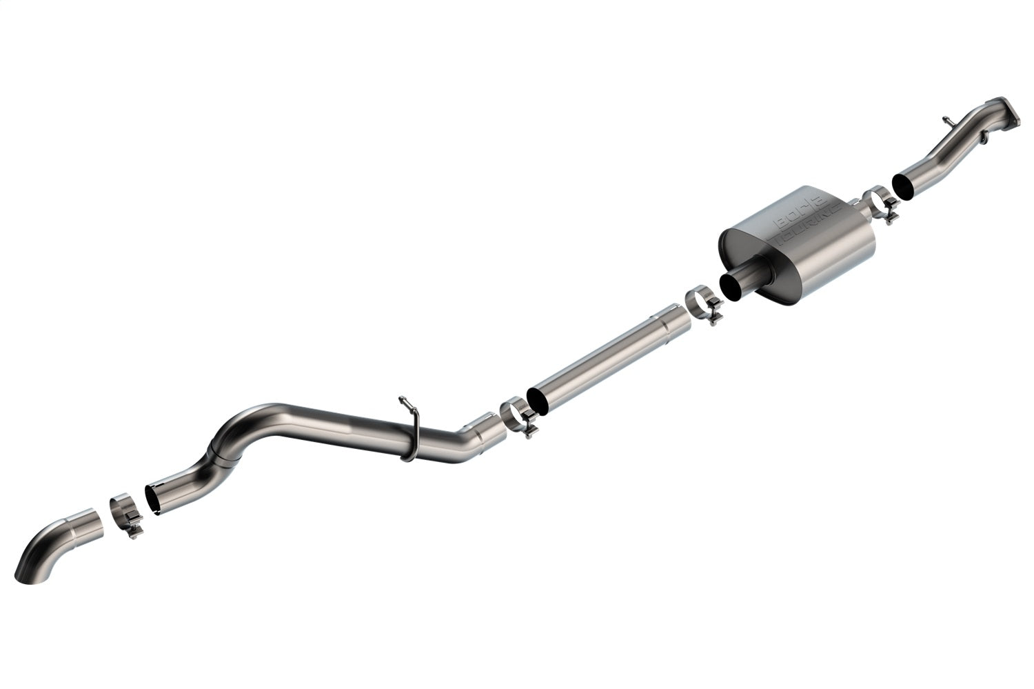 Borla 140897 Touring Cat-Back Exhaust System Fits 21-24 Bronco