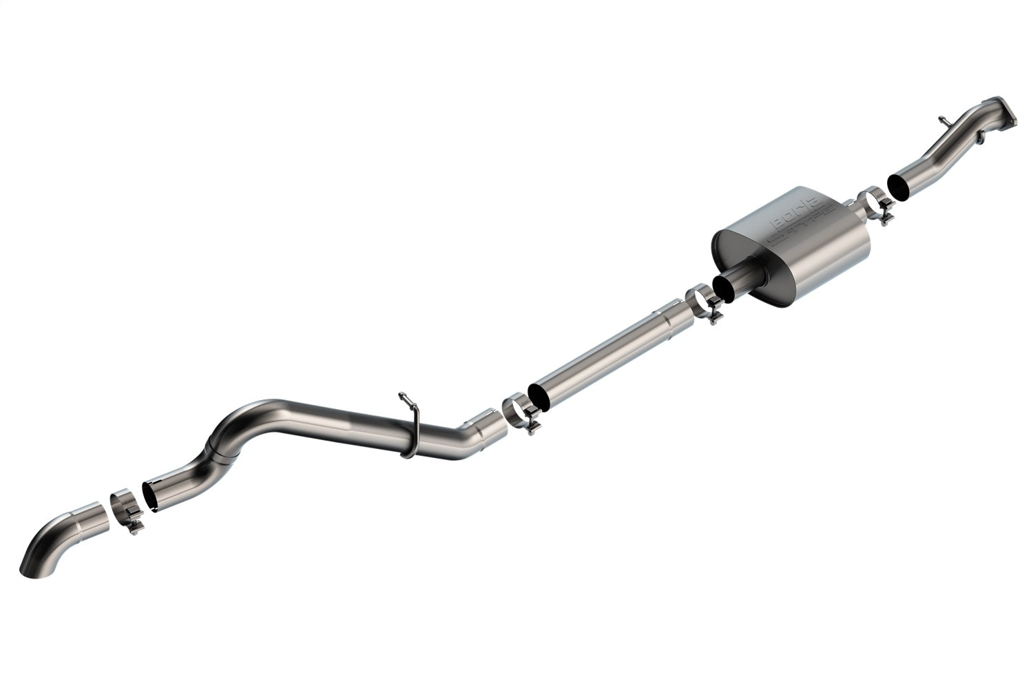 Borla 140898 S-Type Cat-Back Exhaust System Fits 21-24 Bronco