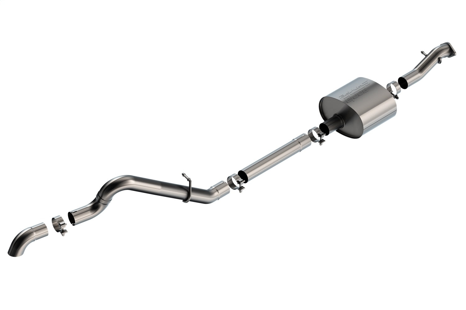 Borla 140902 S-Type Cat-Back Exhaust System Fits 21-25 Bronco