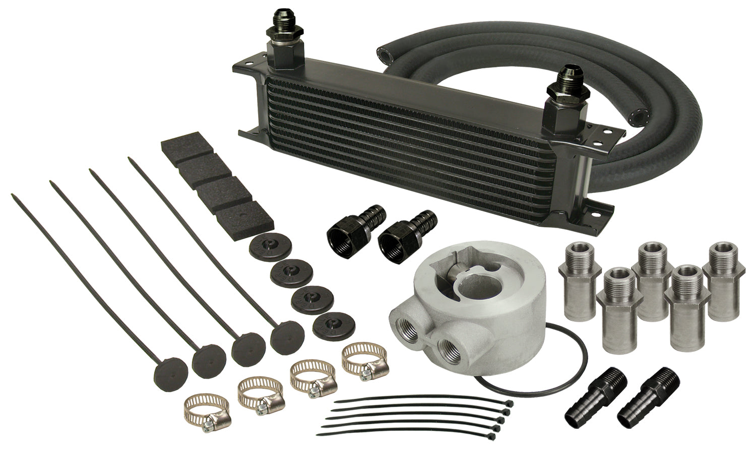 Derale 15602 Universal Series 10000 Engine Oil Cooler Kit