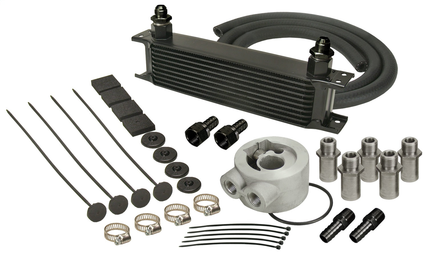 Derale 15602 Universal Series 10000 Engine Oil Cooler Kit