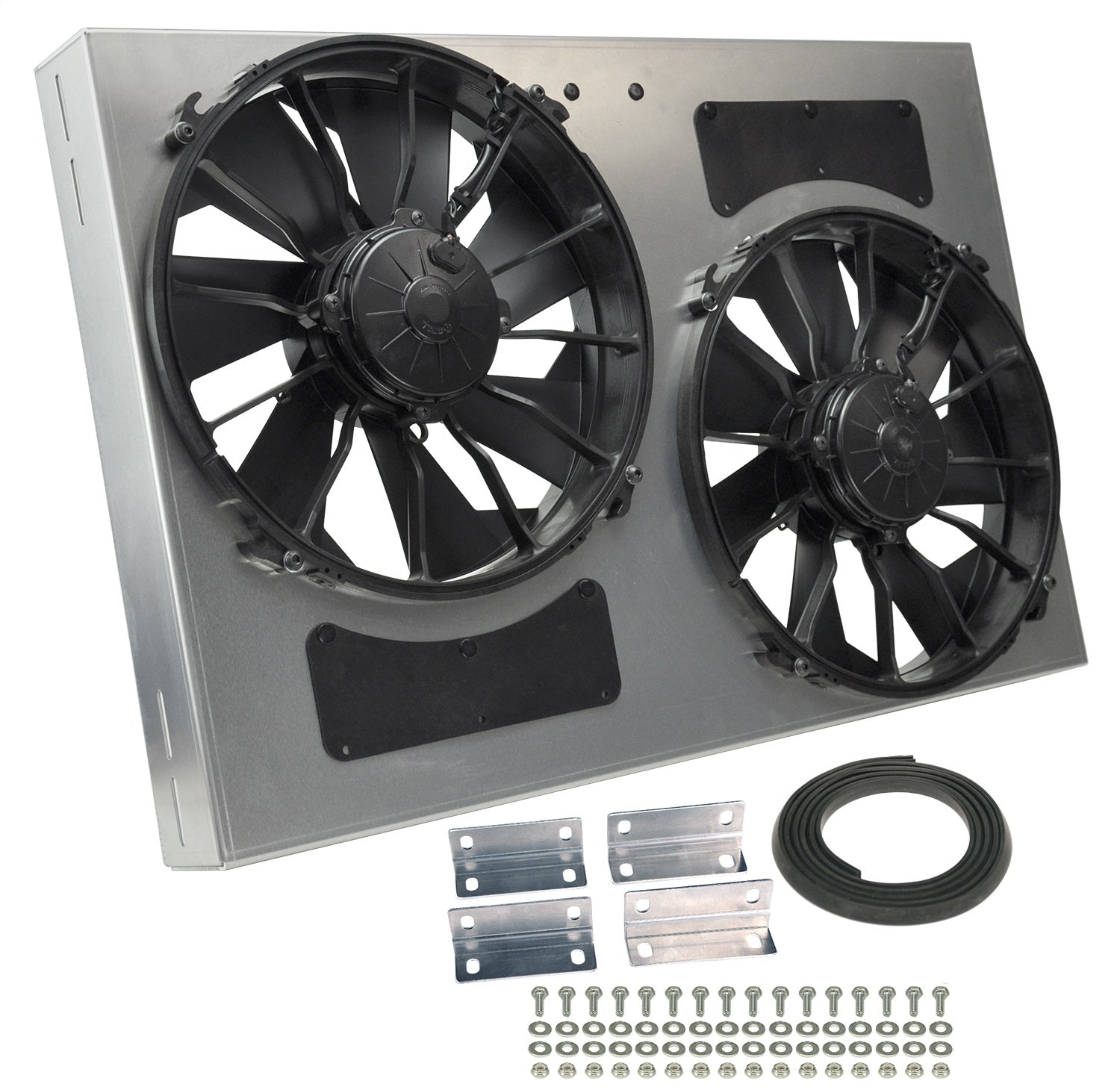 Derale 16837 Electric Radiator Fan Shroud Kit