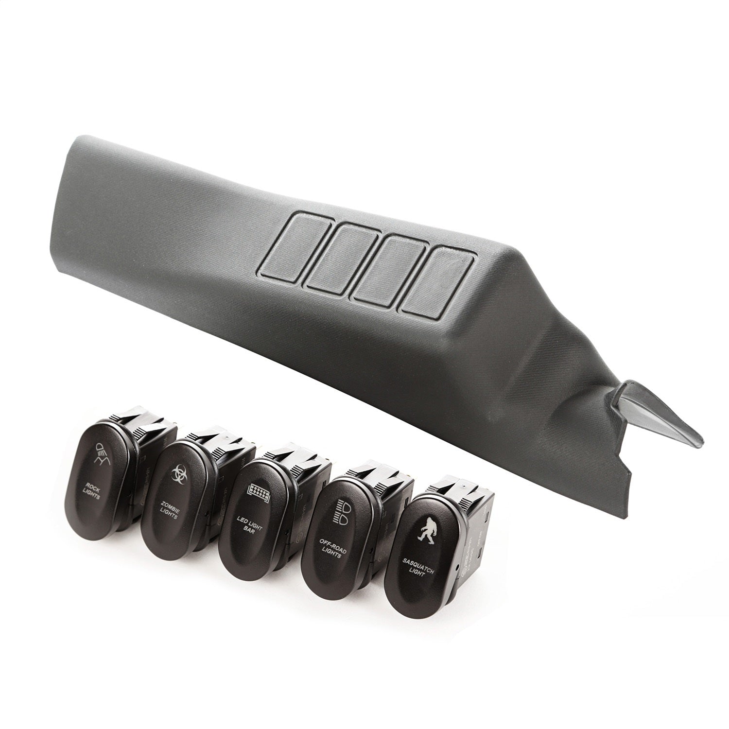 Rugged Ridge 17235.71 A Pillar Switch Pod Kit Fits 11-18 Wrangler (JK)