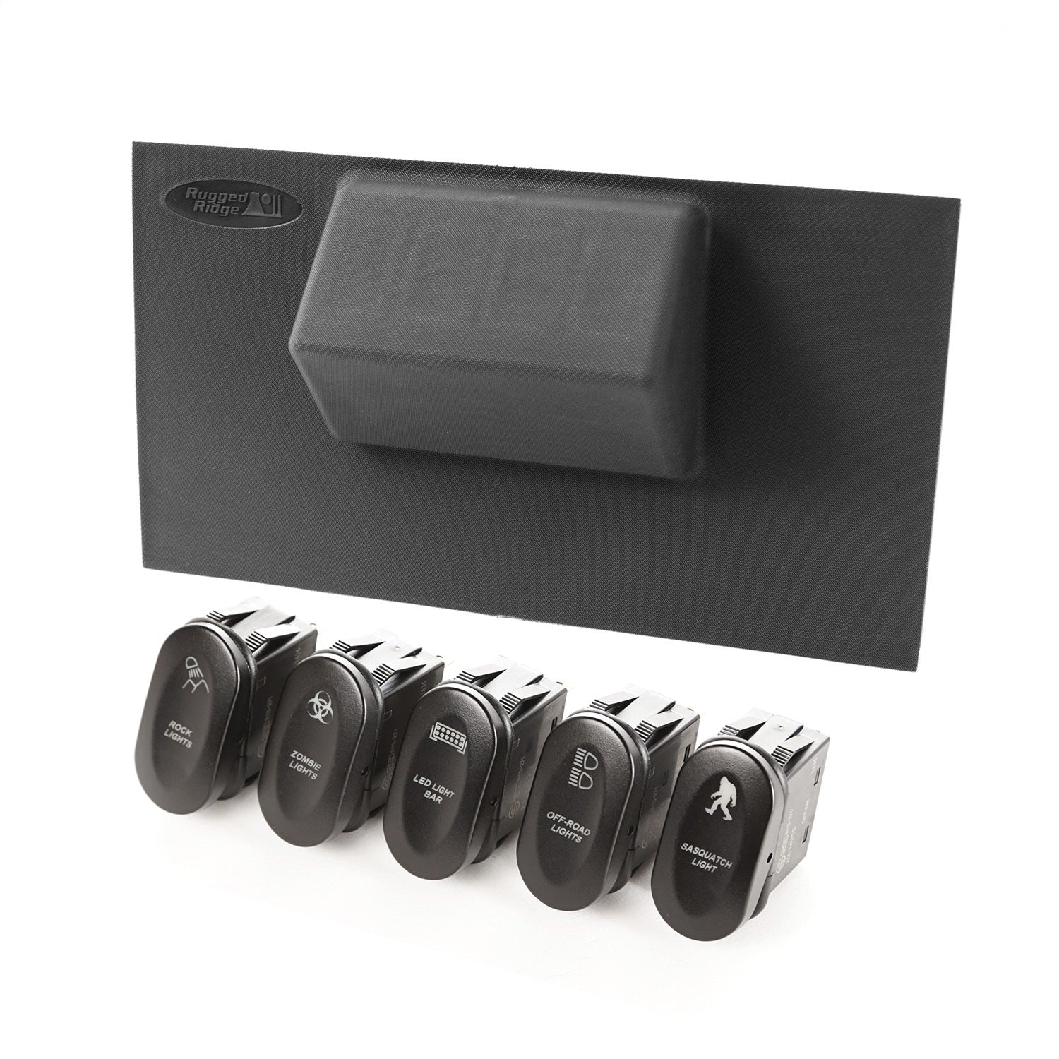 Rugged Ridge 17235.72 Lower Switch Panel Kit Fits 07-10 Wrangler (JK)