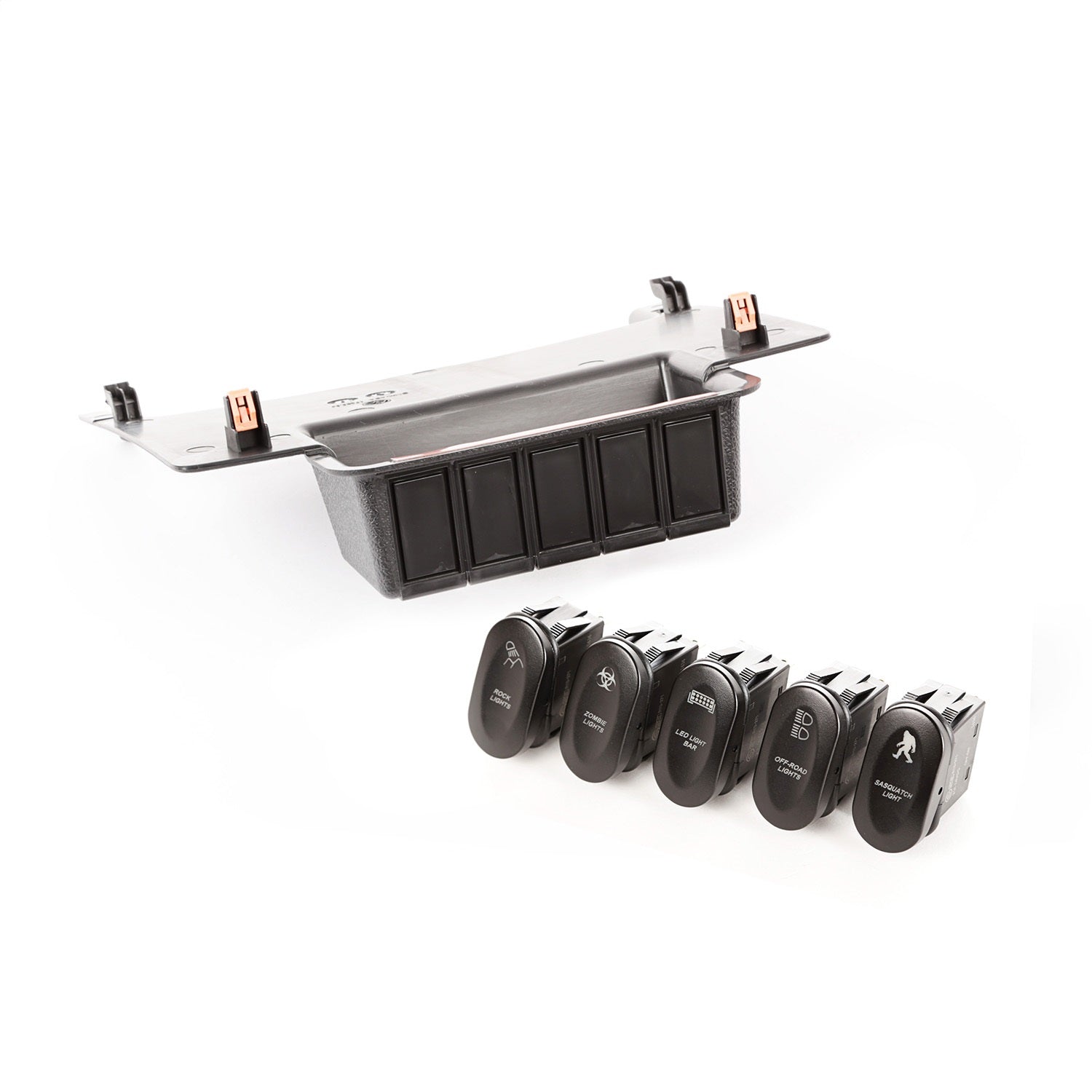 Rugged Ridge 17235.73 Lower Switch Panel Kit Fits 11-18 Wrangler (JK)