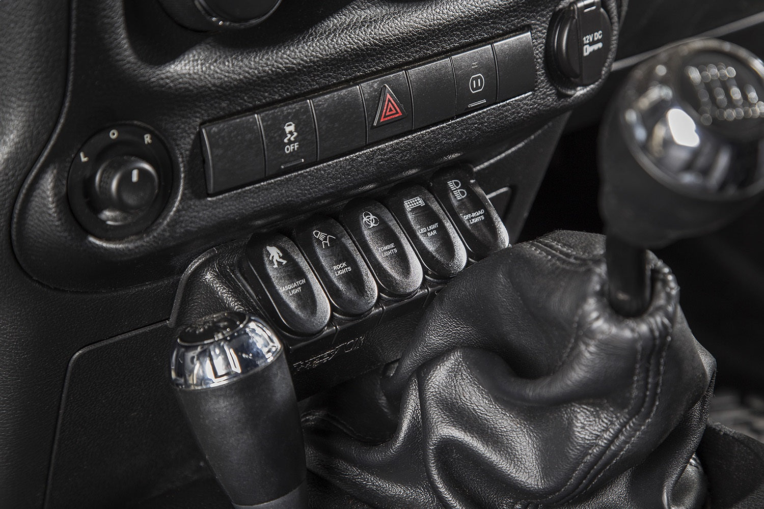 Rugged Ridge 17235.73 Lower Switch Panel Kit Fits 11-18 Wrangler (JK)