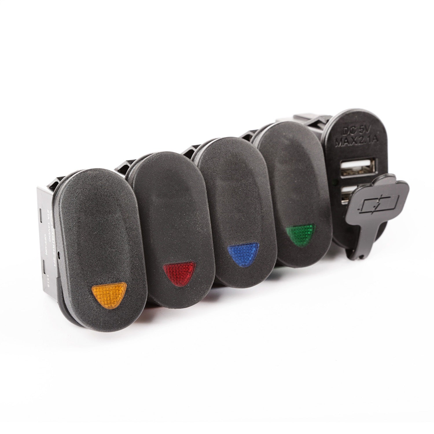 Rugged Ridge 17235.84 Lower Switch Panel Kit Fits 11-18 Wrangler (JK)