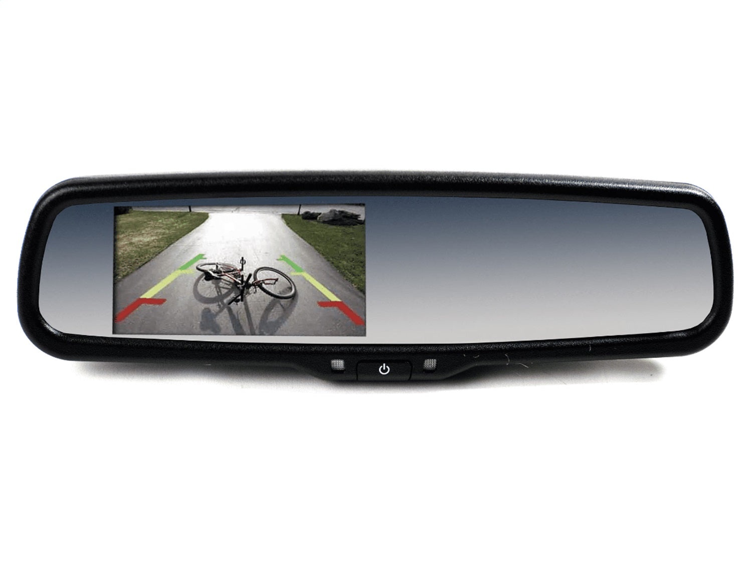 Brandmotion FLTW-7690 10 in. Mirror w/4.3 in. Color Display