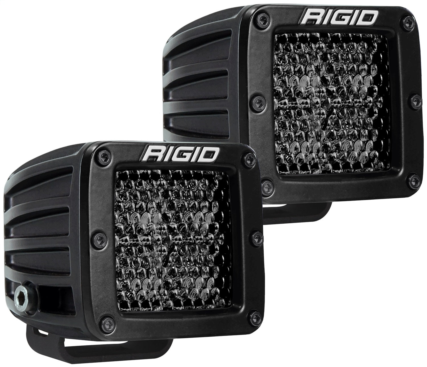 Rigid Industries 202513BLK D-Series Pro Spot Diffused Light