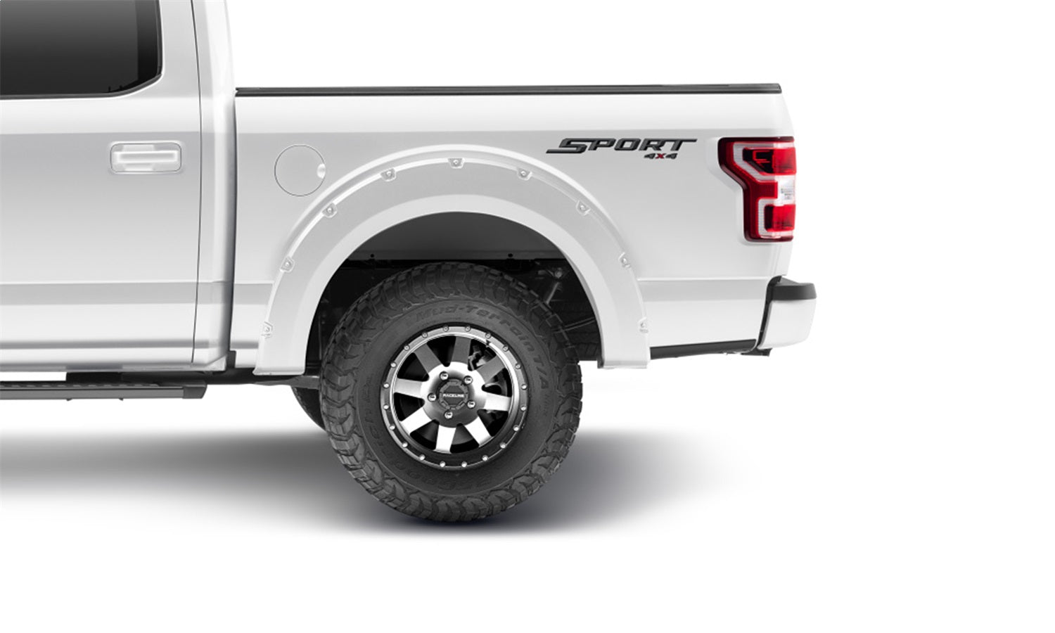 Bushwacker 20945-12 Pocket Style Color Match Fender Flares Fits 18-20 F-150