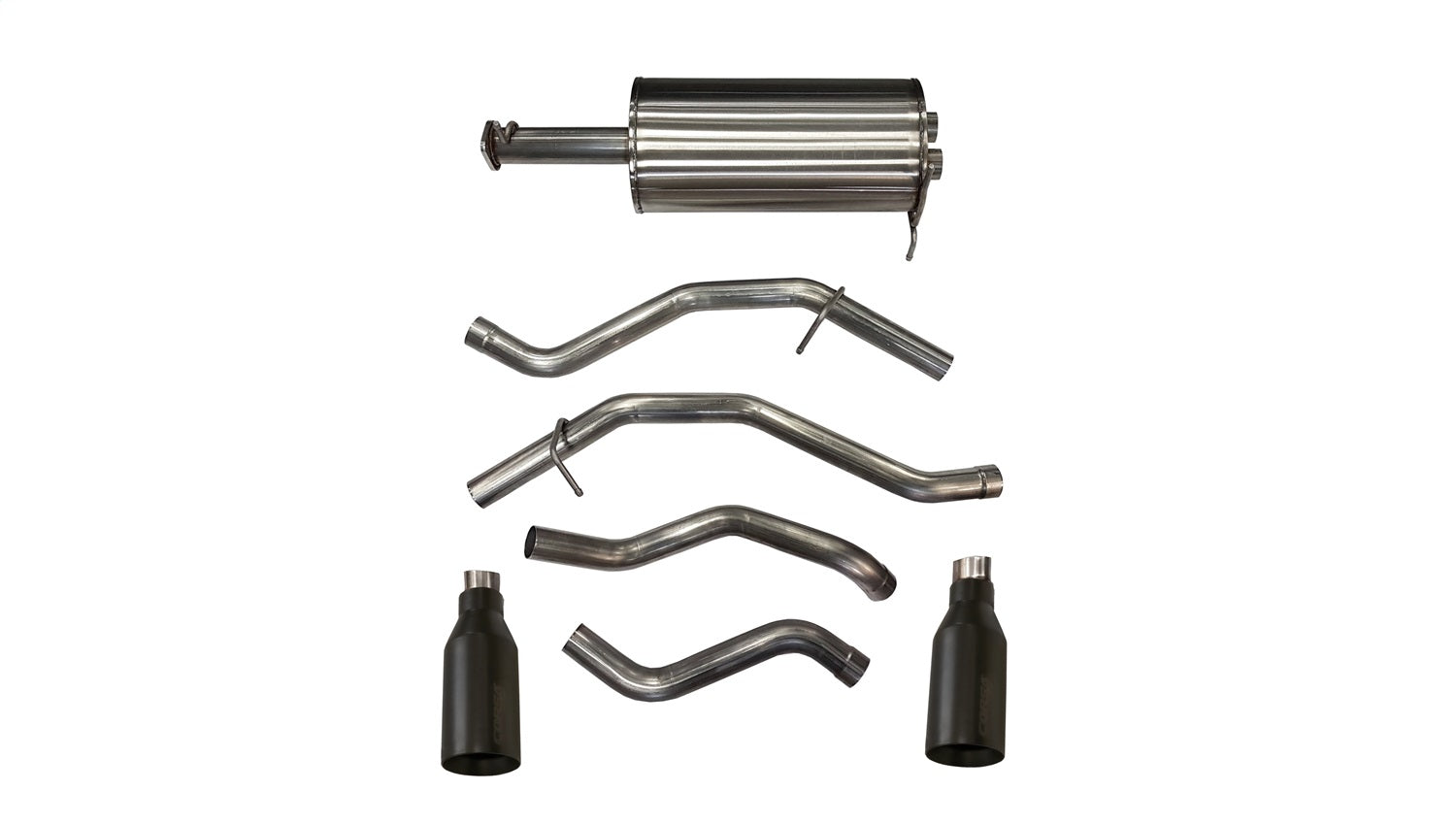 Corsa Performance 21035BPC Sport Cat-Back Exhaust System Fits 19-24 1500