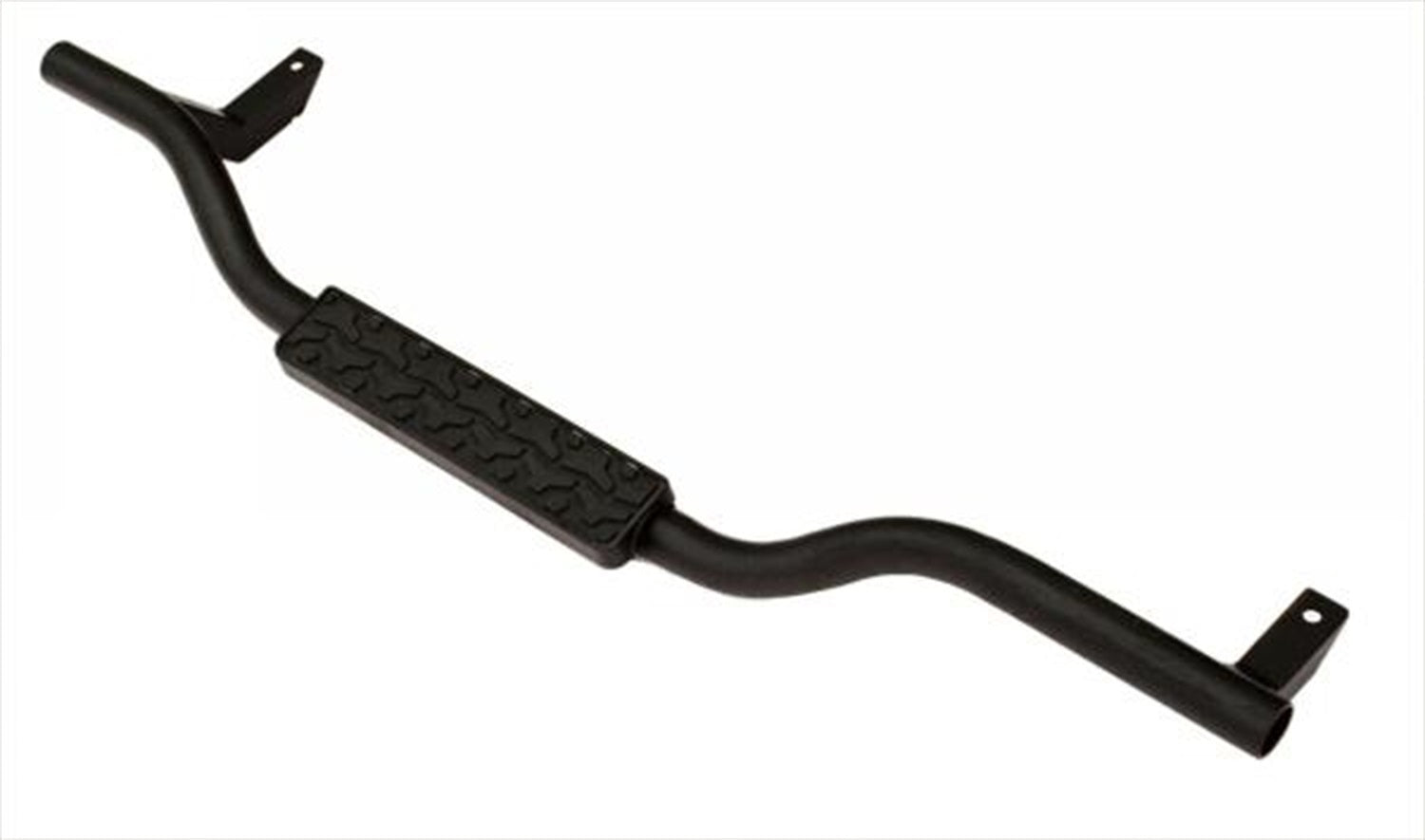 Rampage 26625 Slimline 2 in. Round Side Bar Cab Length Fits 97-06 Wrangler (TJ)