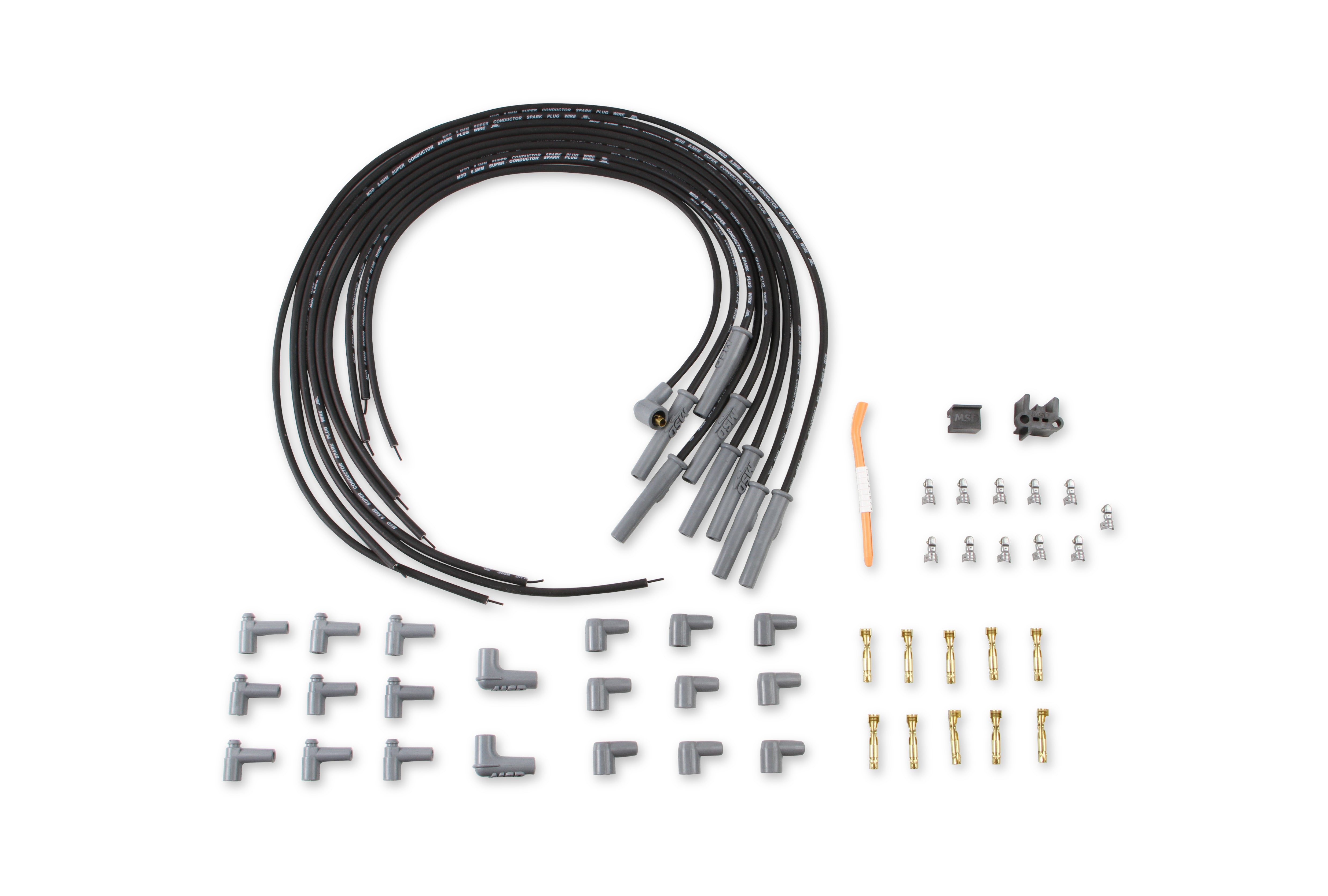 MSD Ignition 31193 Universal Spark Plug Wire Set