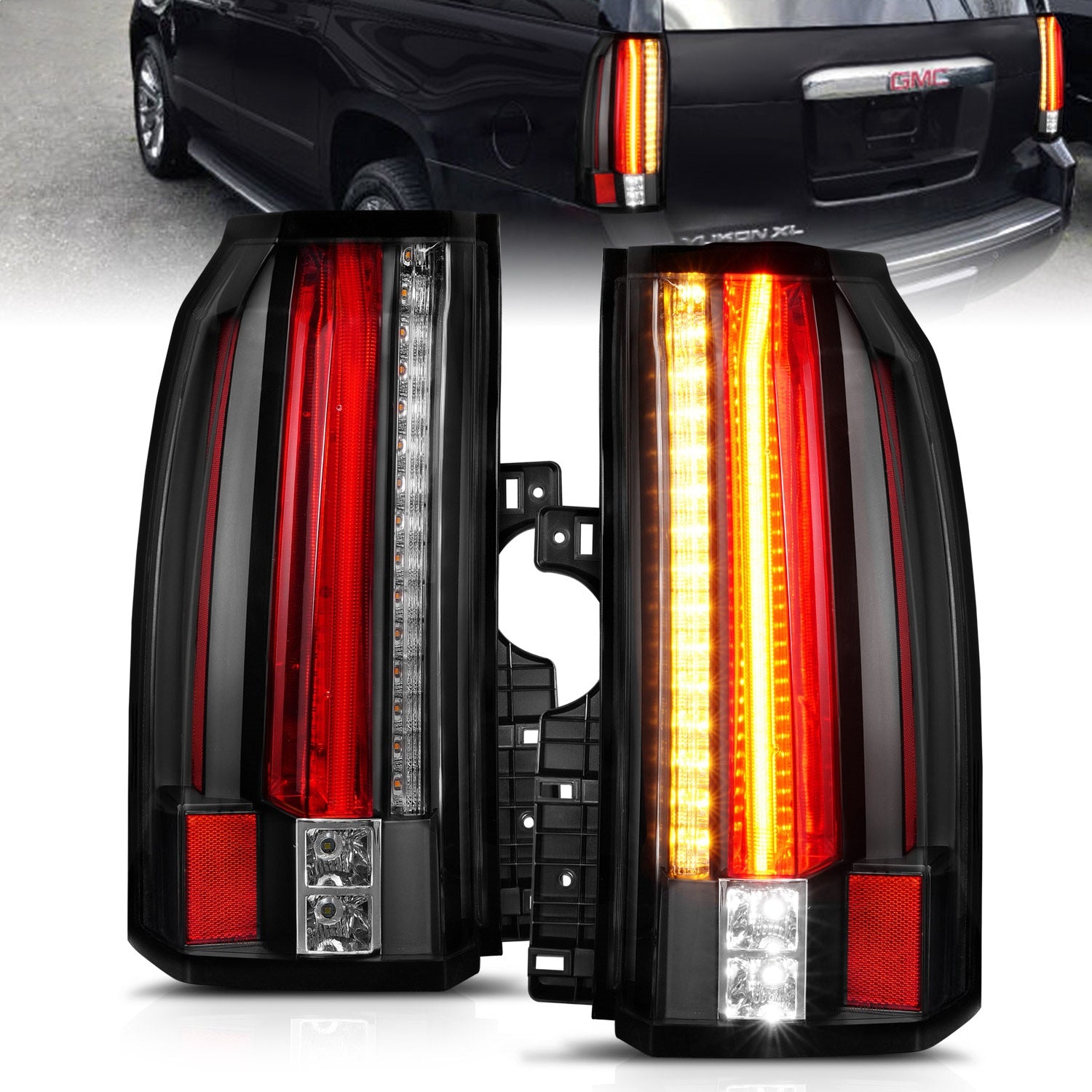 Anzo USA 311275 LED Tail Light Assembly Fits 15-20 Yukon Yukon XL