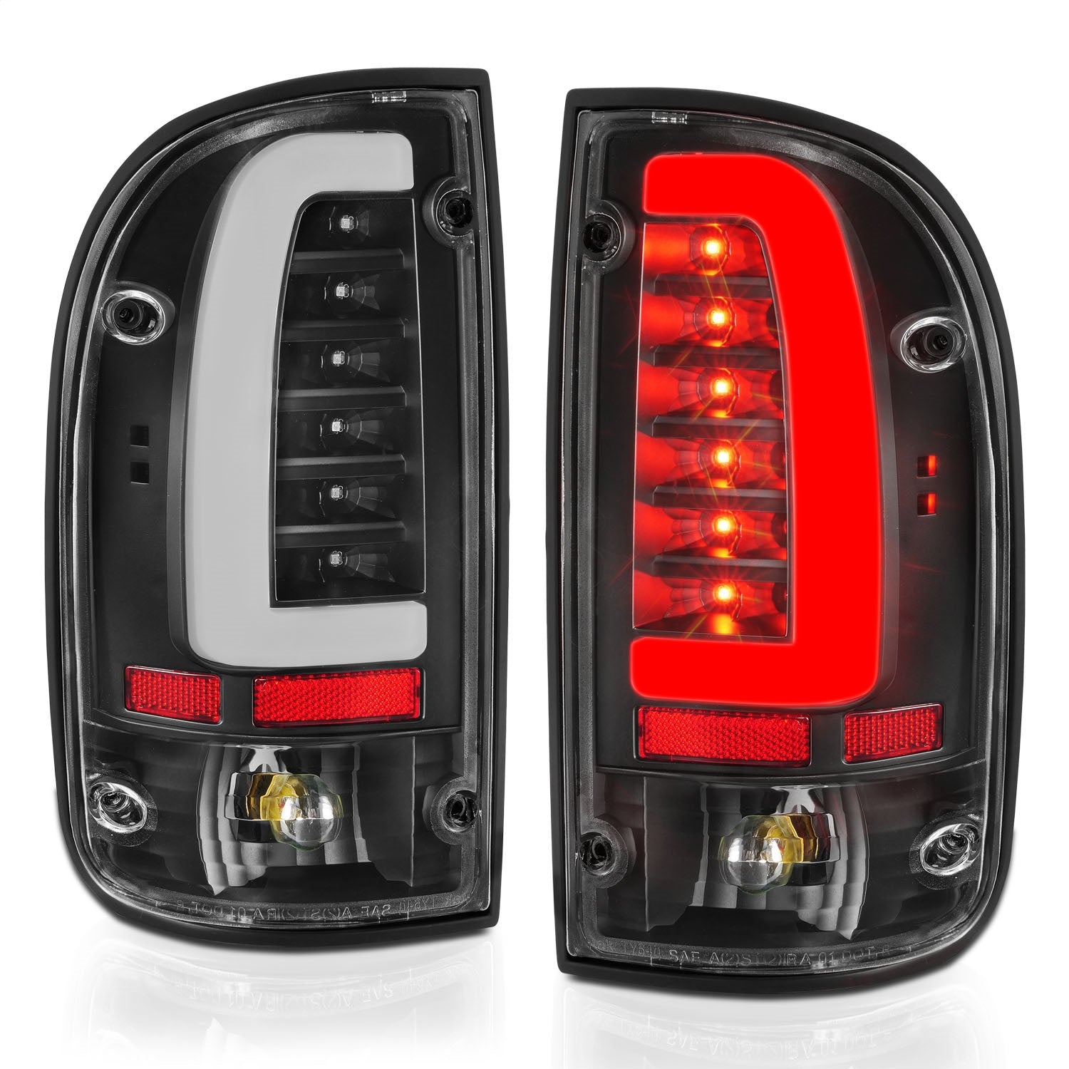 Anzo USA 311353 LED Tail Light Assembly Fits 95-00 Tacoma