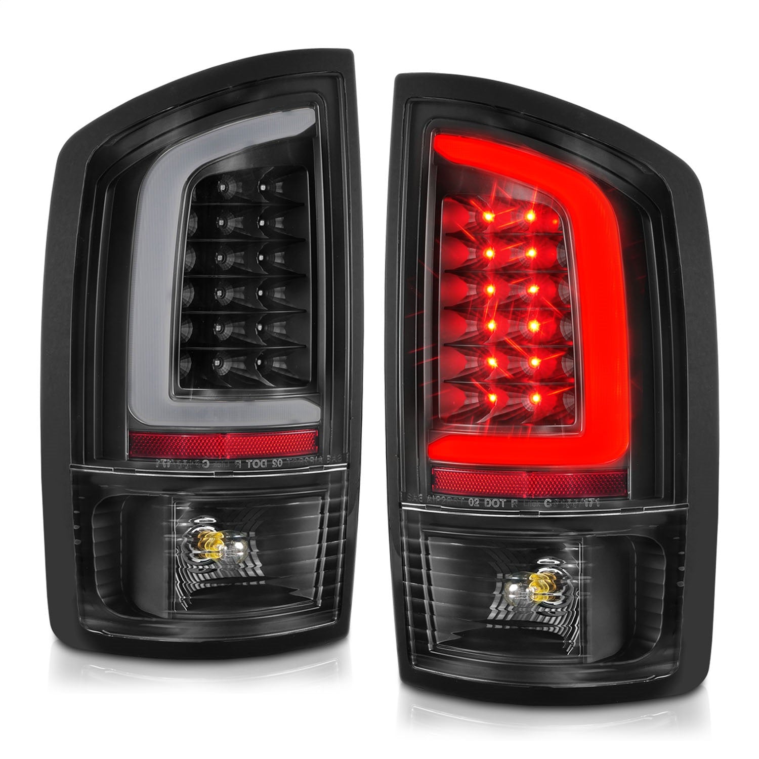 Anzo USA 311368 LED Tail Light Assembly Fits 02-06 Ram 1500 Ram 2500 Ram 3500
