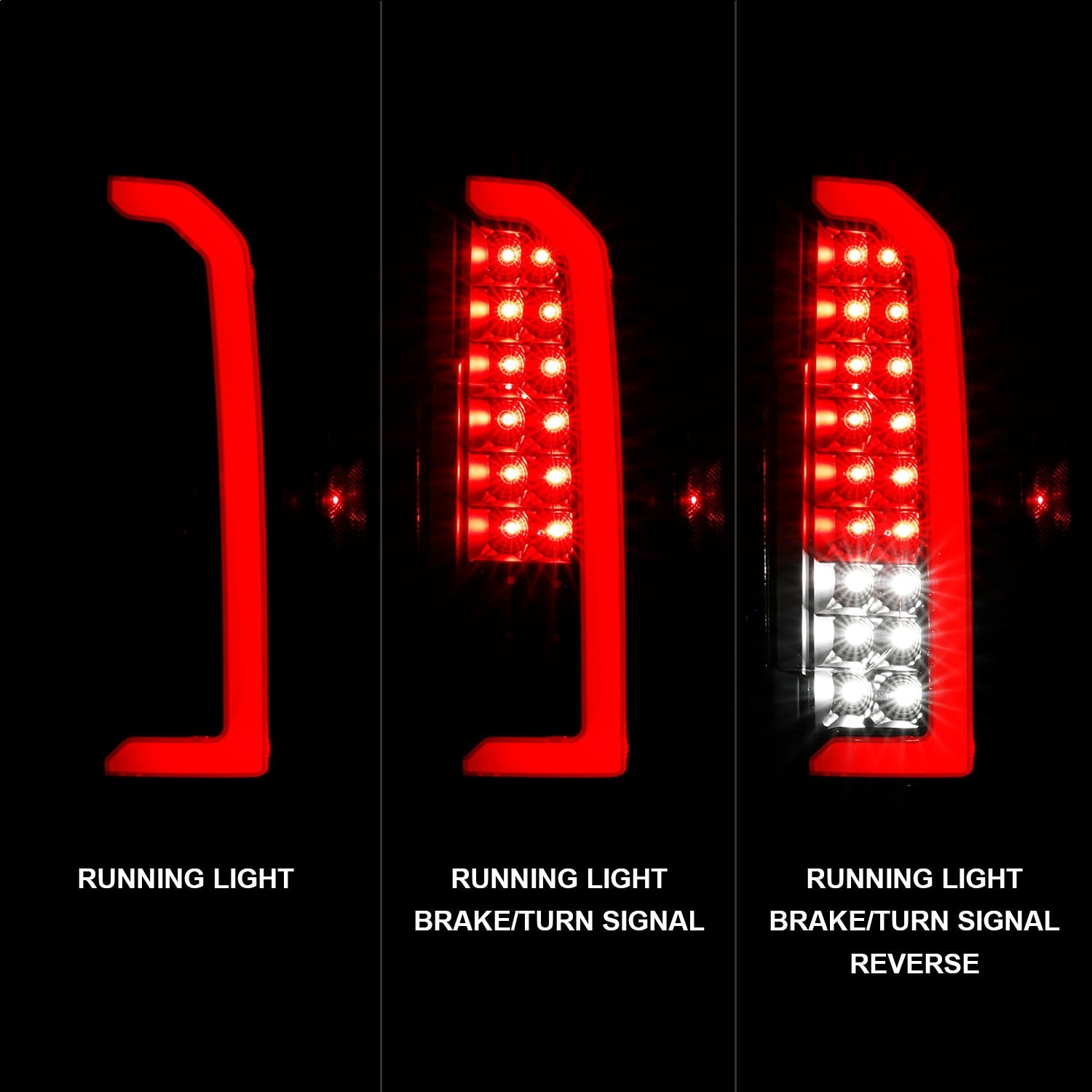 Anzo USA 311432 LED Tail Light Assembly Fits 15-22 Colorado