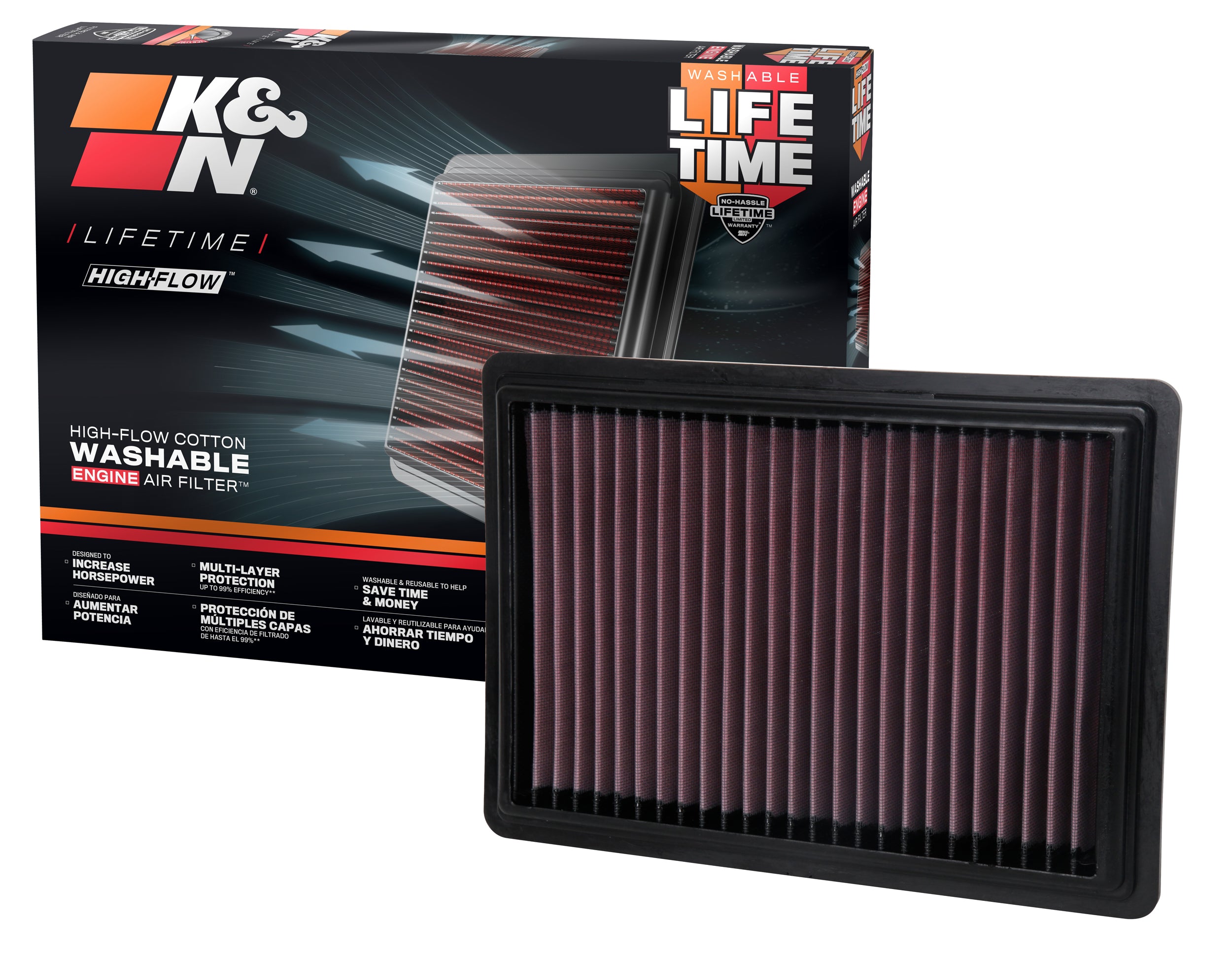 K&N Engine Air Filter  33-5091