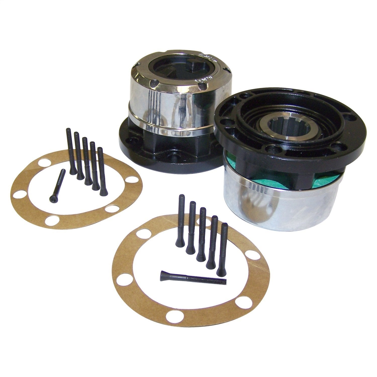 Crown Automotive 400501 Manual Locking Hub Set Fits CJ3 CJ5 CJ5A CJ6 CJ6A Willys