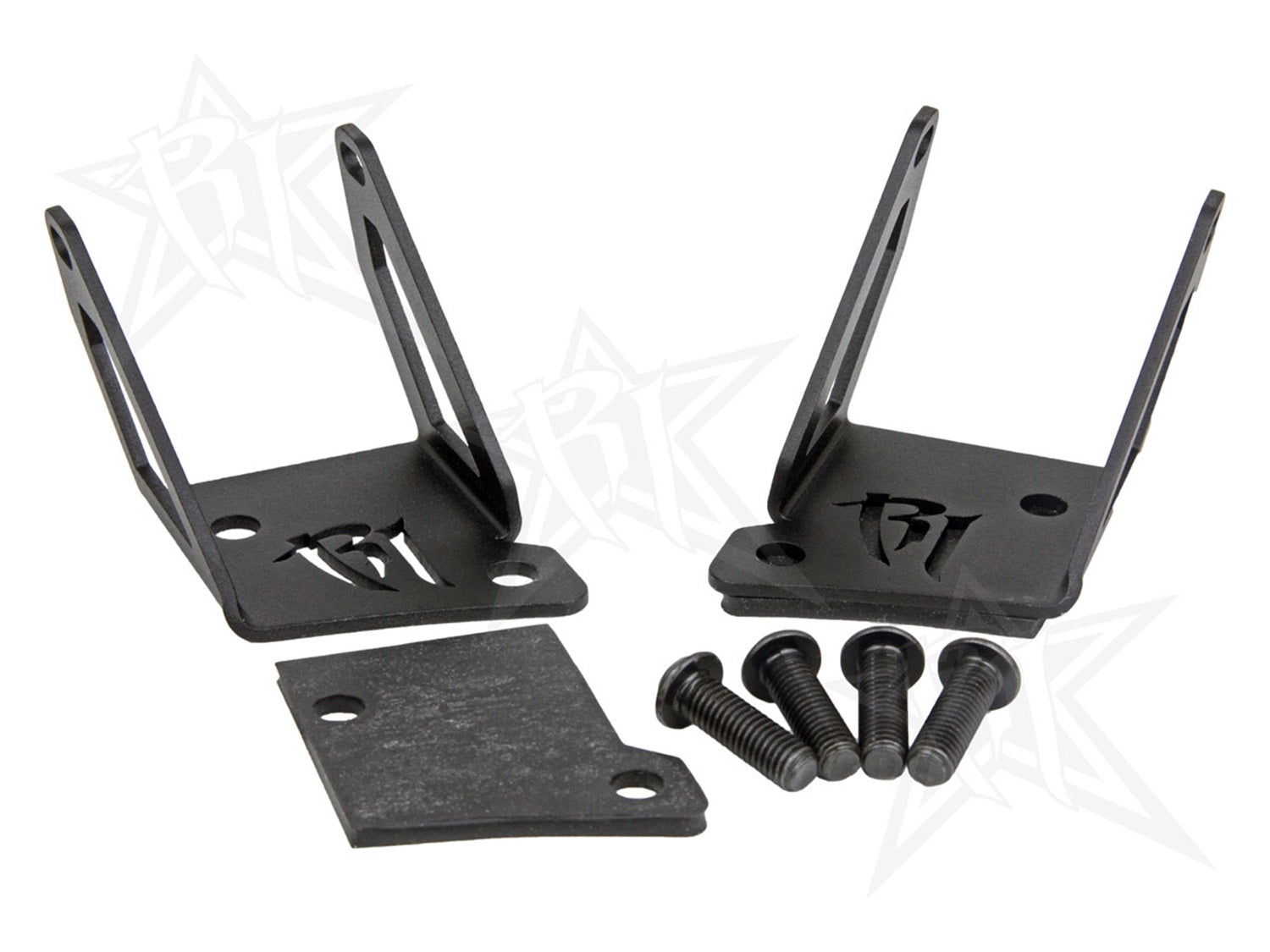 Rigid Industries 40331 A-Pillar Light Mount Fits 07-18 Wrangler (JK)