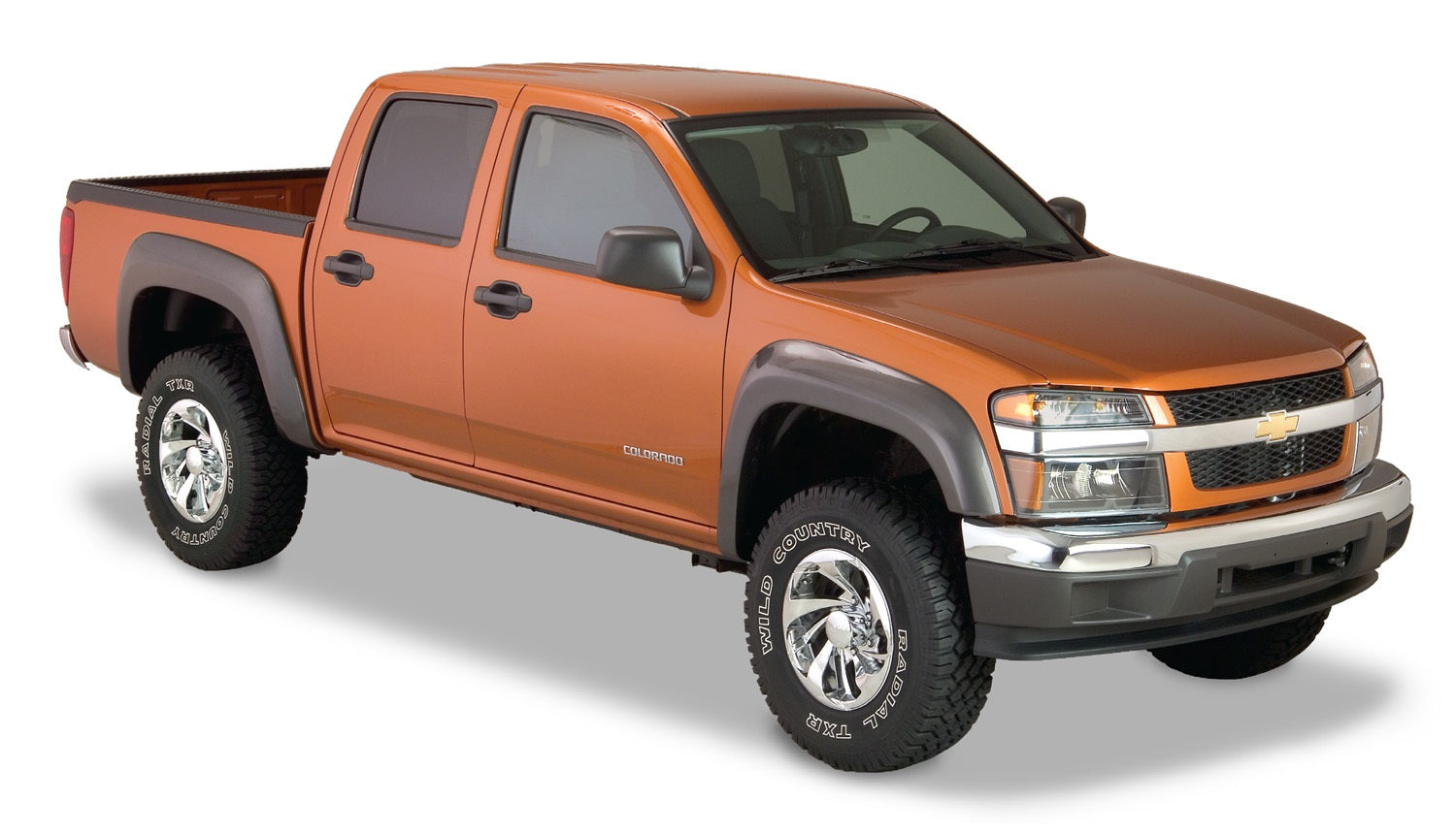 Bushwacker 41028-02 Extend-A-Fender Flares Fits 04-12 Canyon Colorado