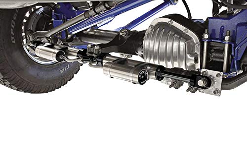 Fabtech FTS221152 Dual Dirt Logic 2.25 Stainless Steel Steering Stabilizer Kit