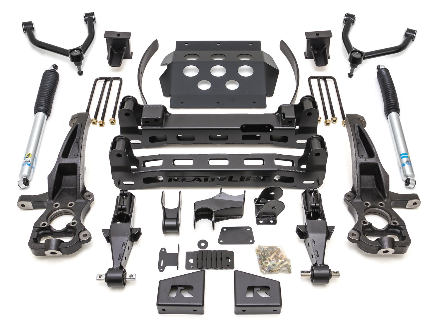 ReadyLift 44-3985 Big Lift Kit w/Shocks Fits 19-24 Sierra 1500 Silverado 1500