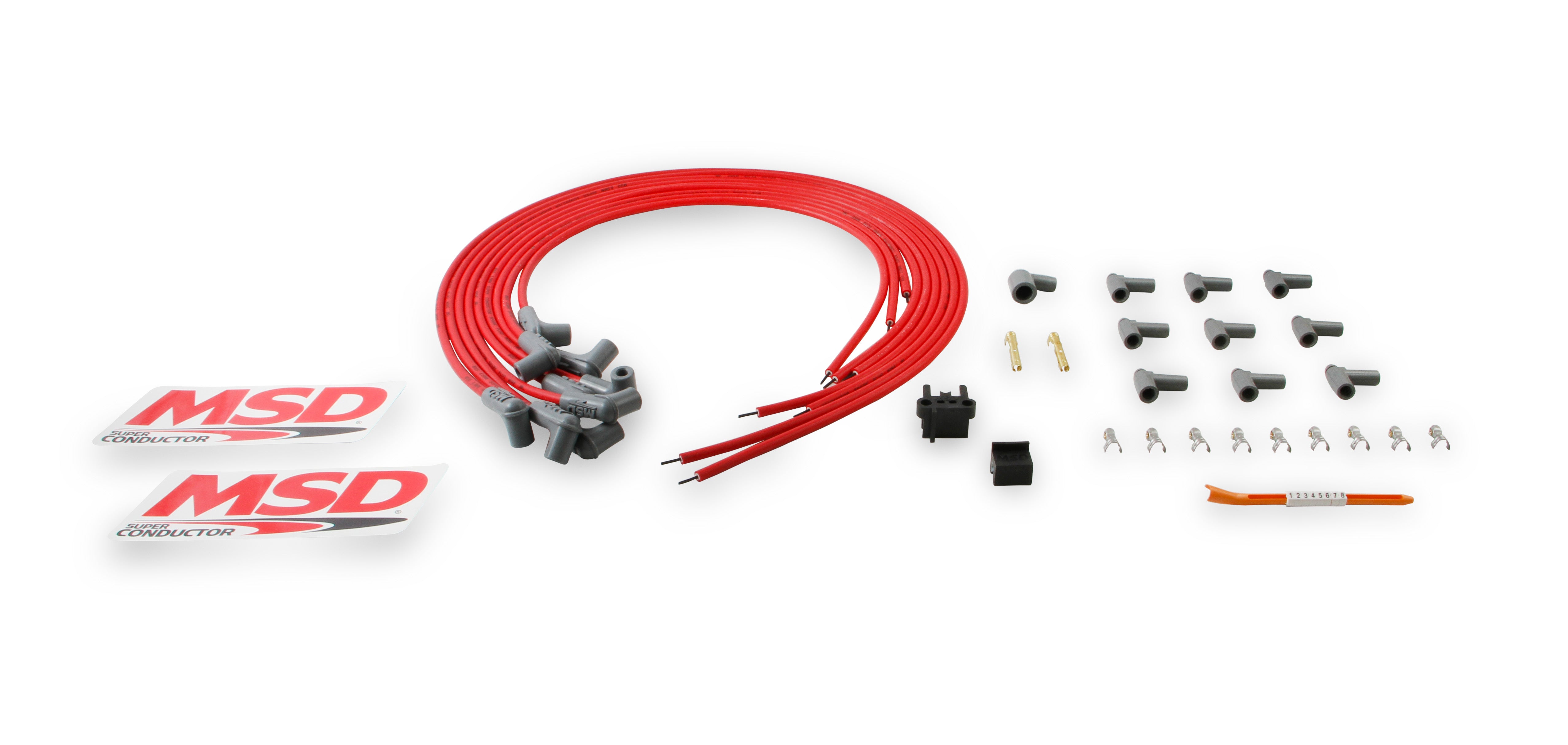 MSD Ignition 31229 Universal Spark Plug Wire Set