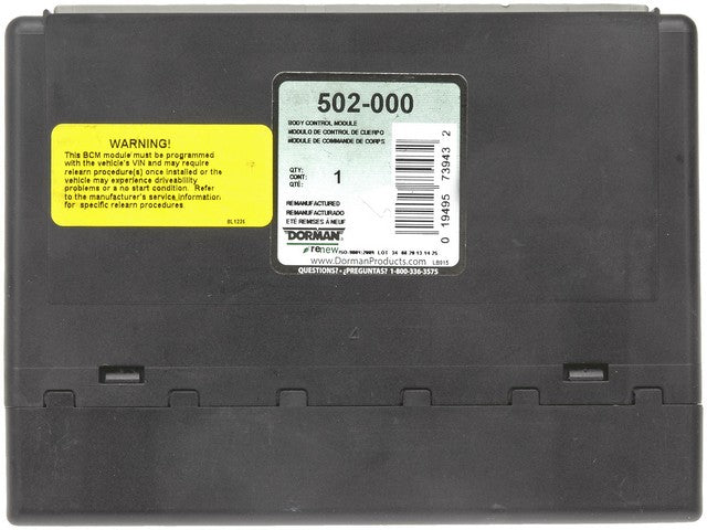Dorman - OE Solutions Body Control Module  502-000