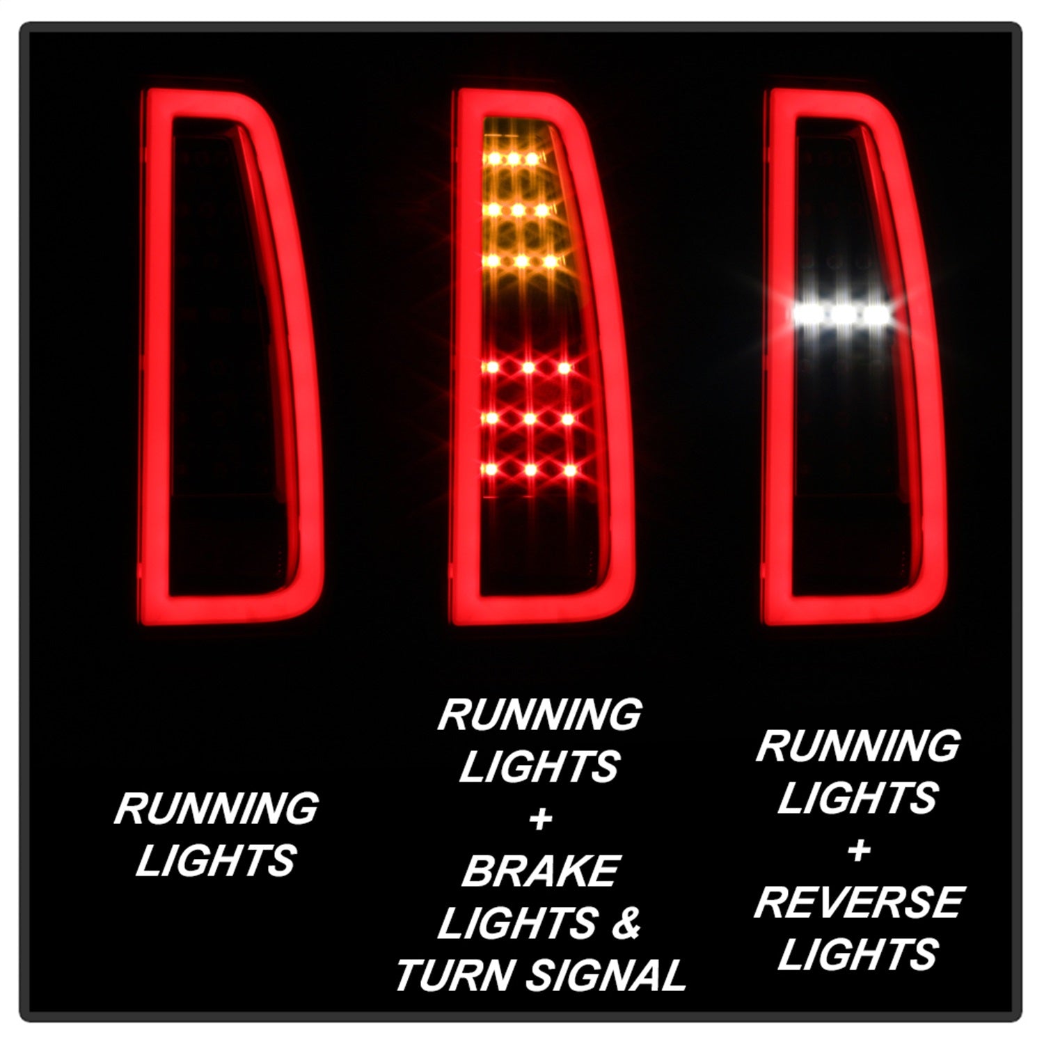 Spyder Auto 5085702 LED Tail Lights Fits 15-19 Yukon Yukon XL