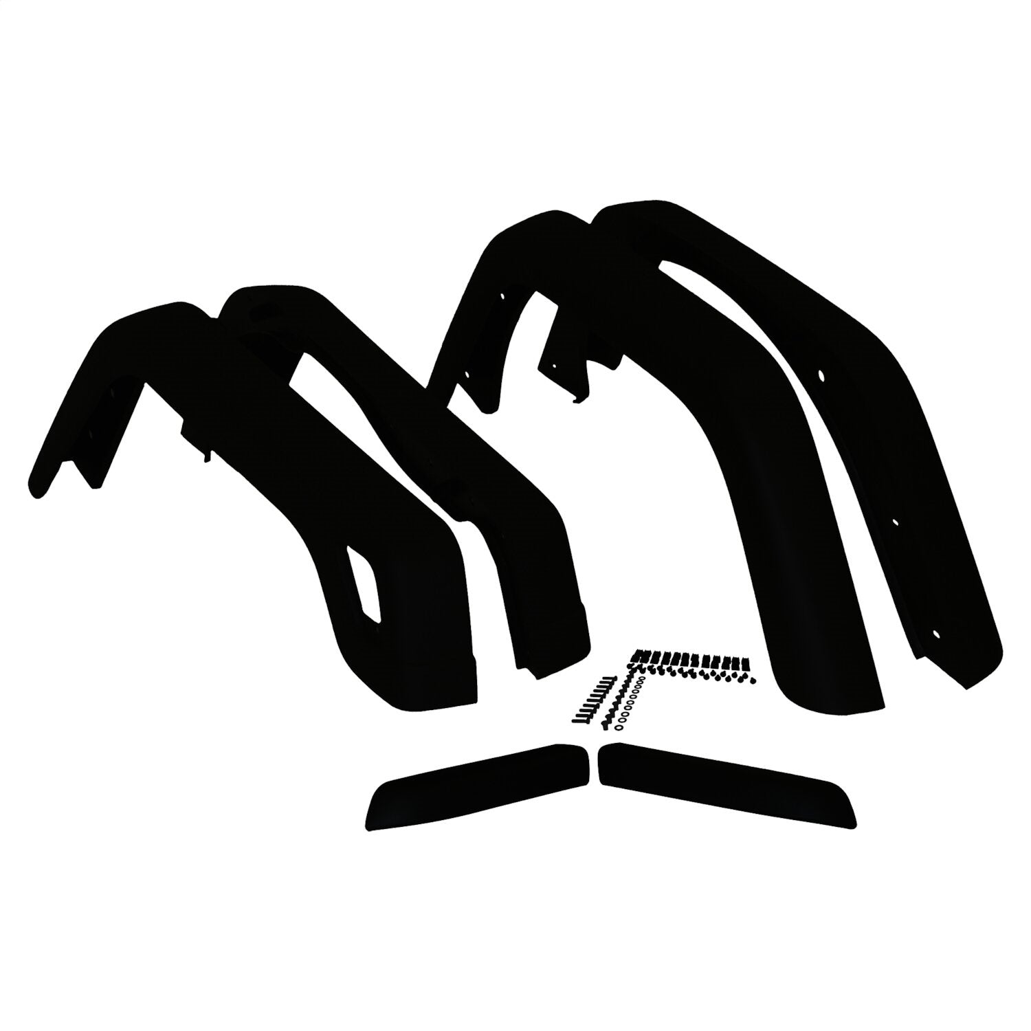 Crown Automotive 55254918K6 Fender Flare Kit Fits 97-06 Wrangler (TJ)