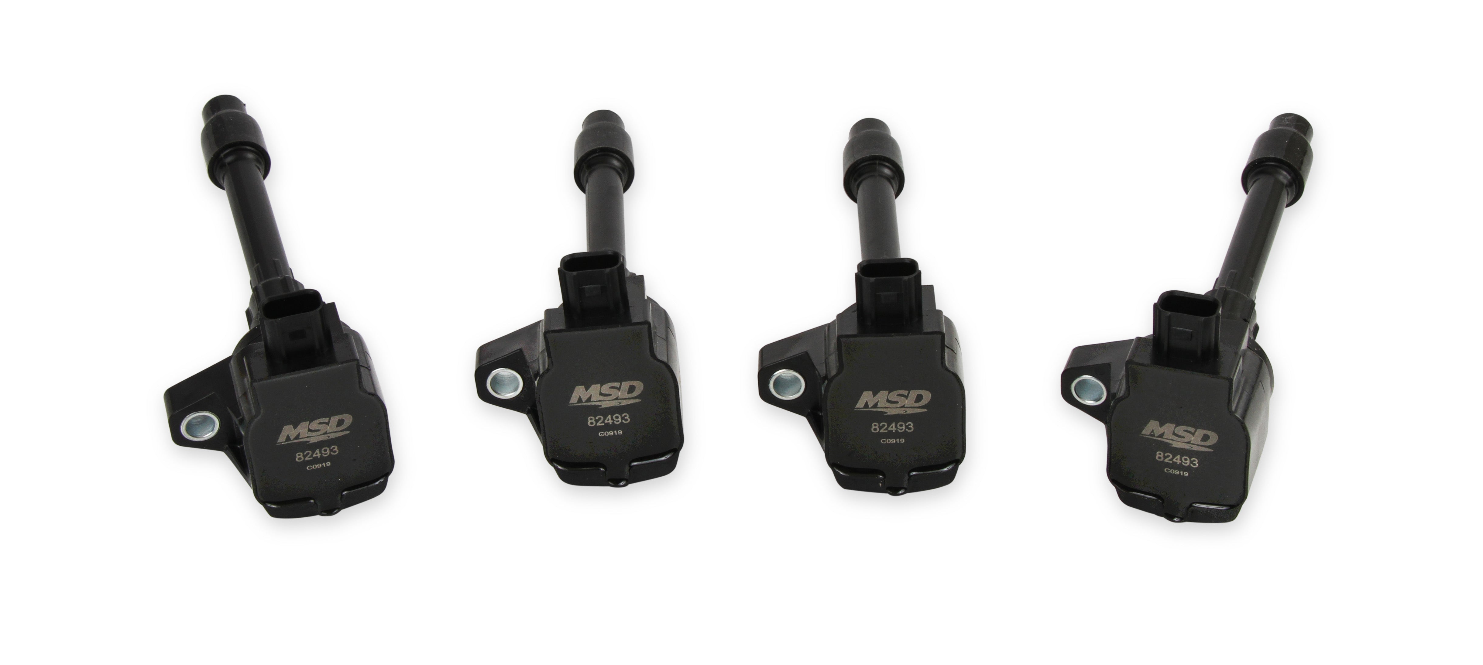 MSD Ignition 824943 Blaster Direct Ignition Coil Set Fits 16-18 Civic