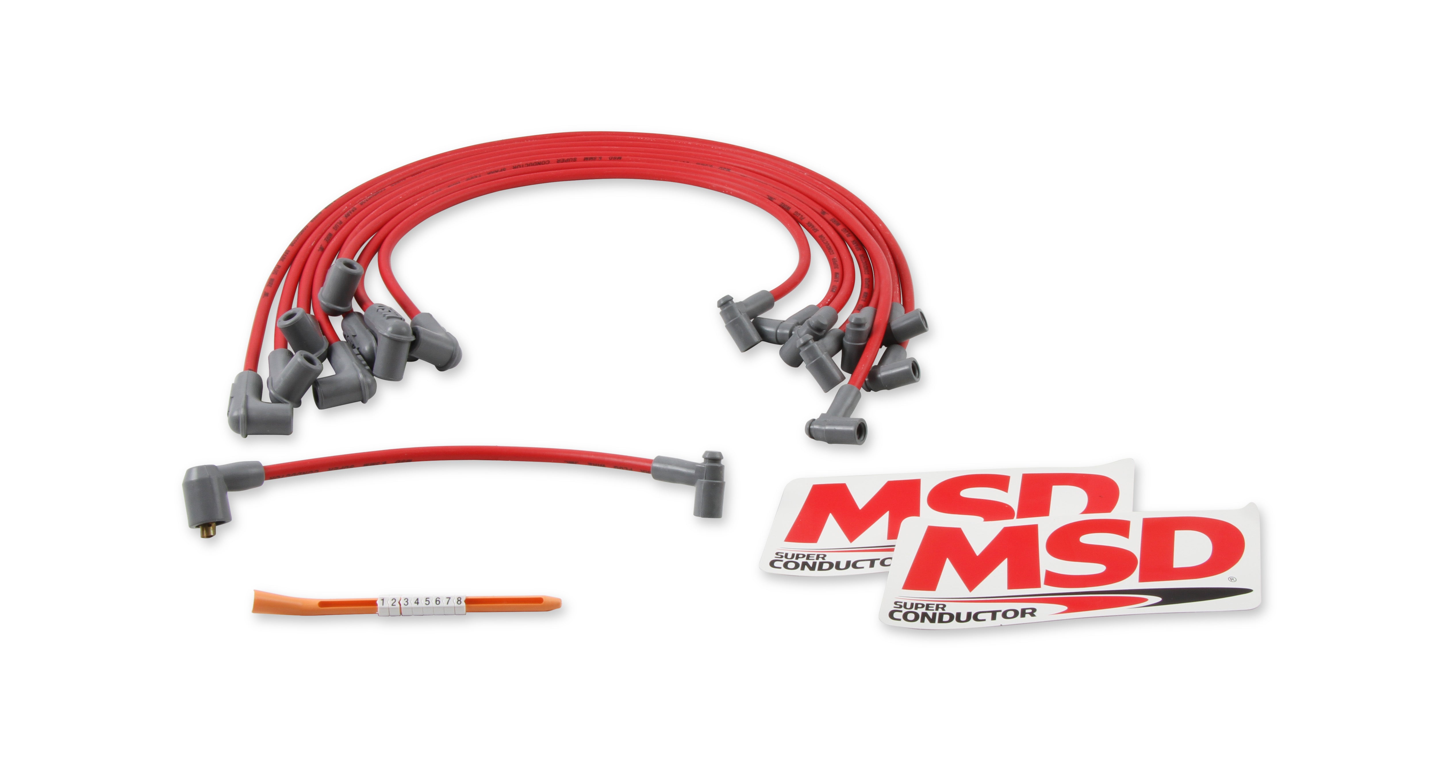 MSD Ignition 35599 Custom Spark Plug Wire Set