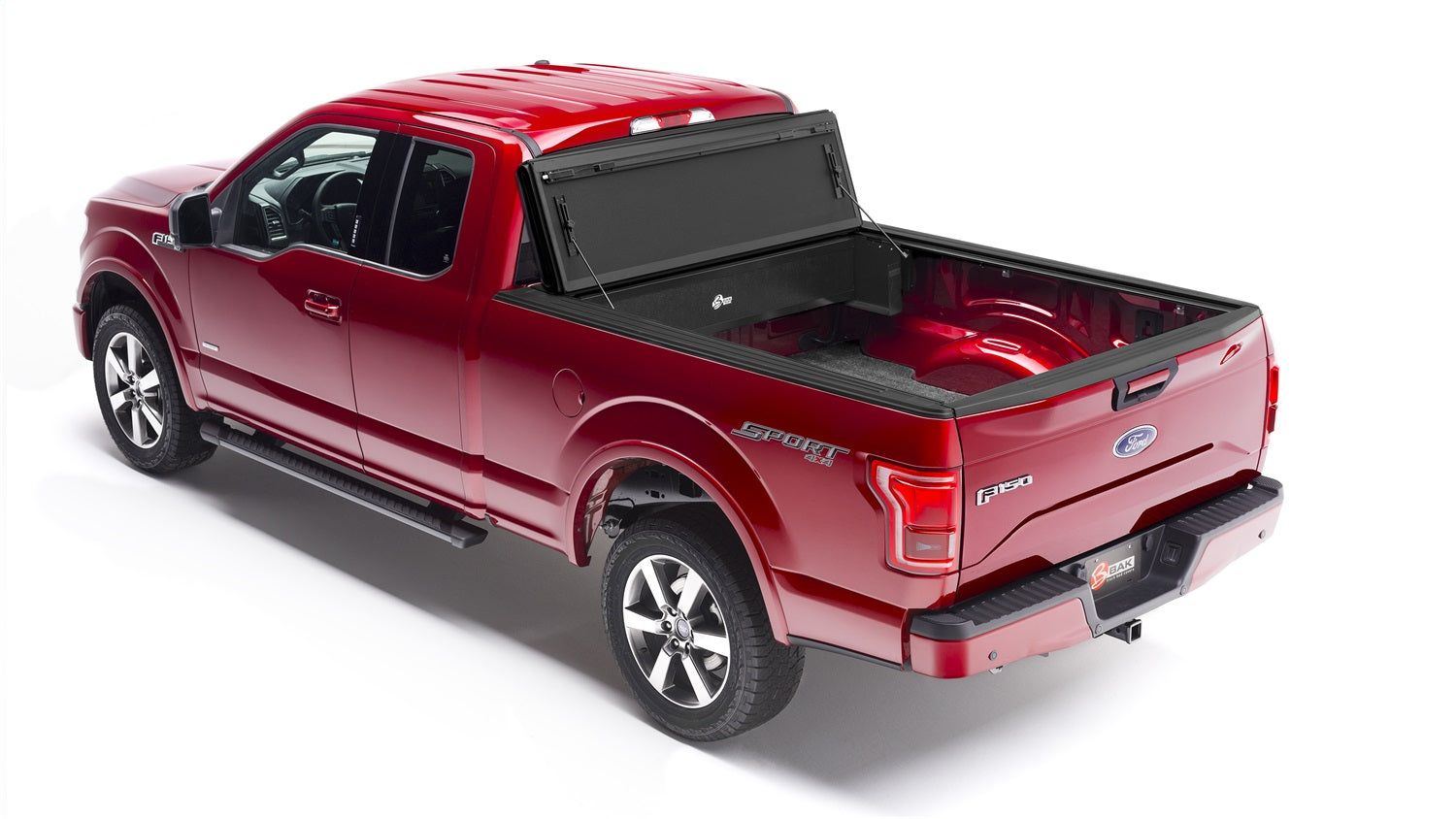 BAK Industries 92321 BAKBox 2 Tonneau Cover Fold Away Utility Box Fits F-150