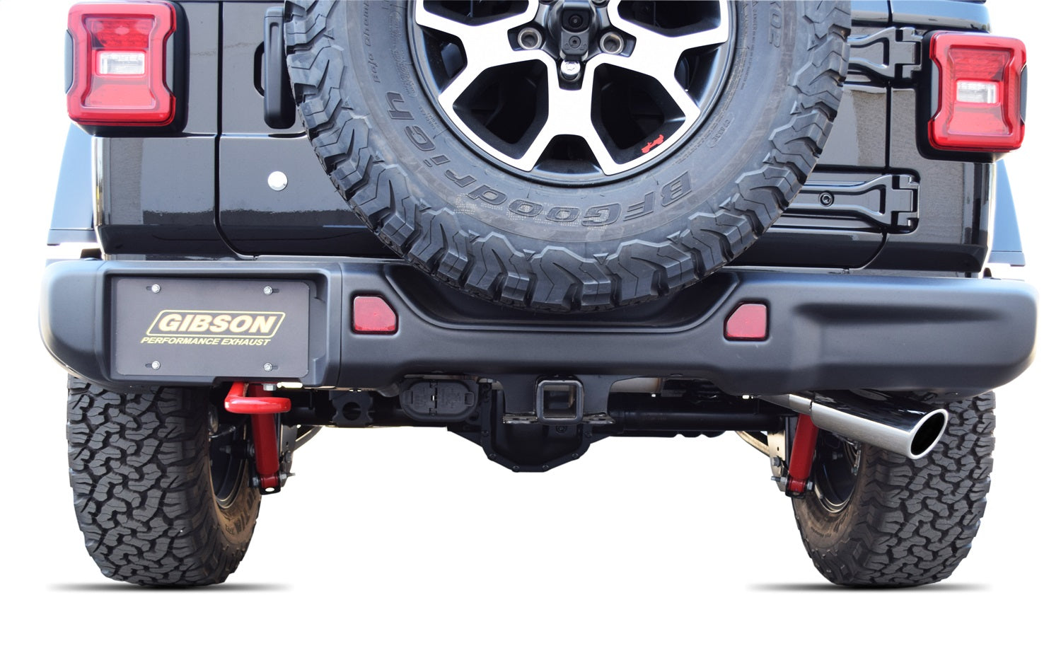 Gibson Performance 617308 Cat-Back Single Exhaust System Fits Wrangler (JL)