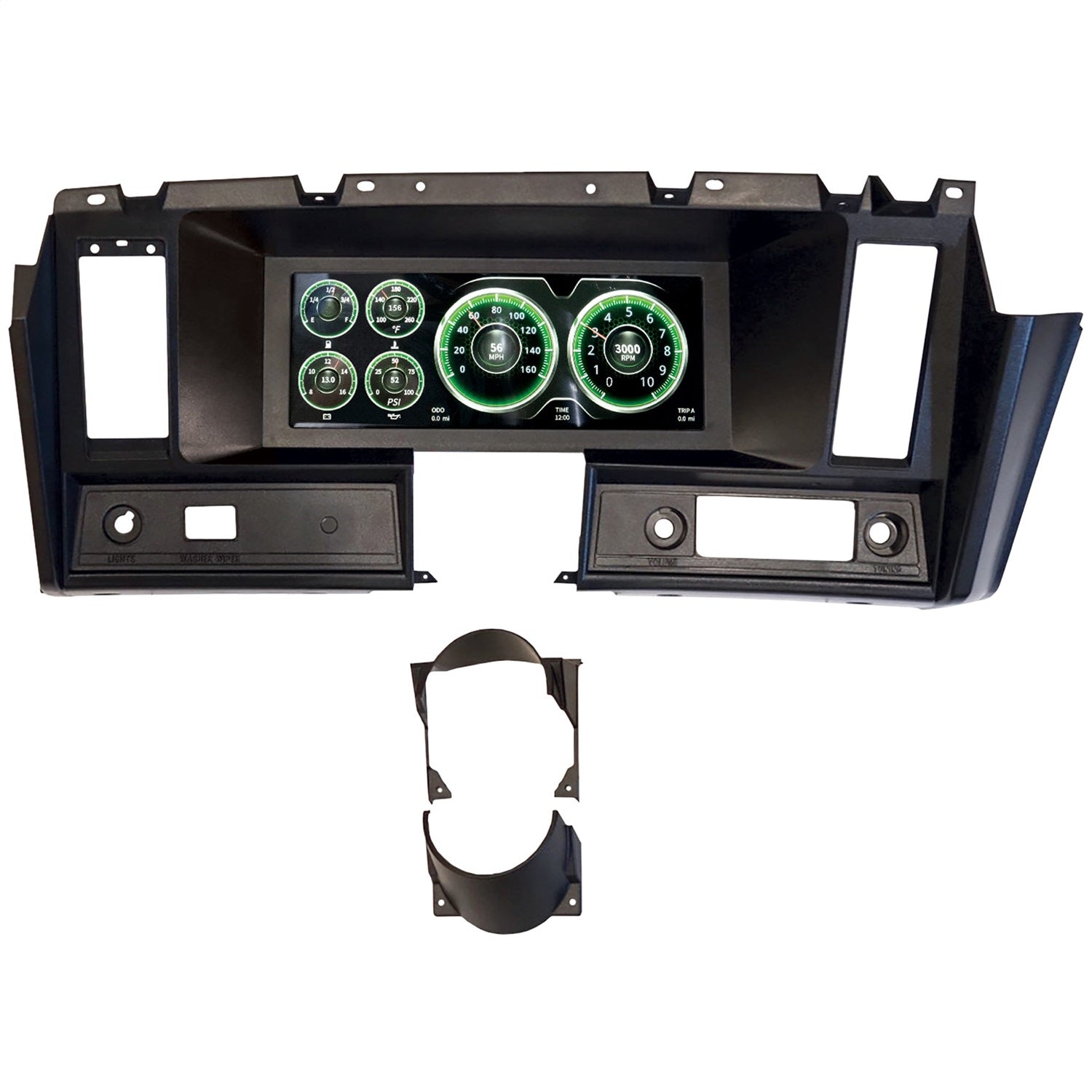 AutoMeter 7008 InVision Direct Fit Digital Dash Instrument Upgrade Kit