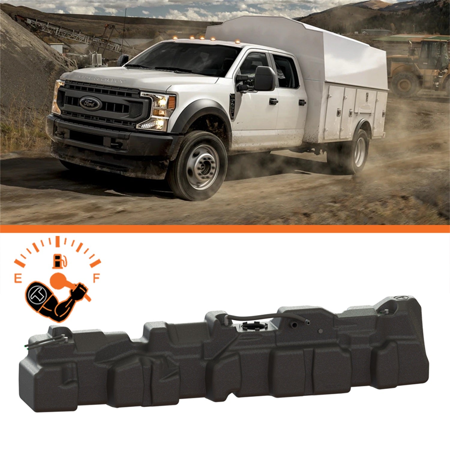 TITAN Fuel Tanks 7020517 Extra Large Midship Tank