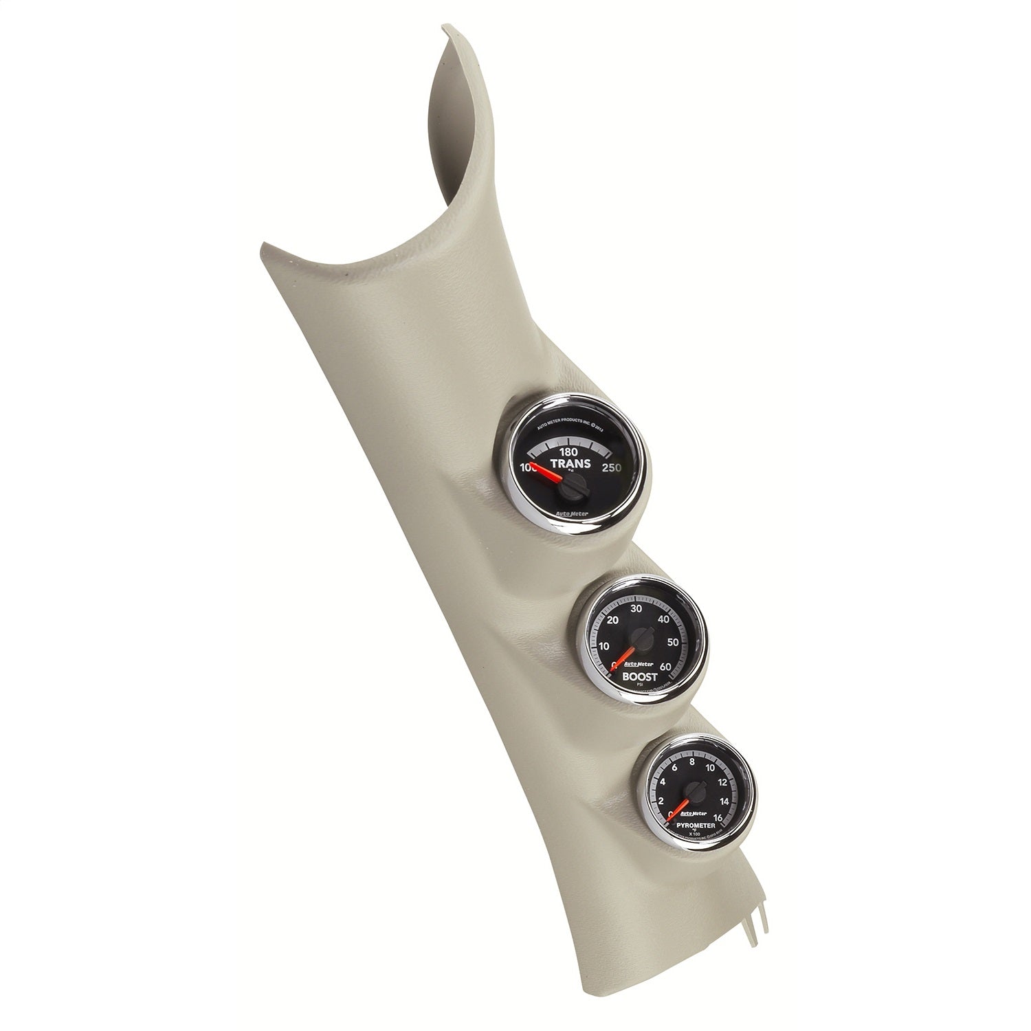 AutoMeter 7089 Gen 4 Dodge Factory Match Triple Pillar Gauge Kit