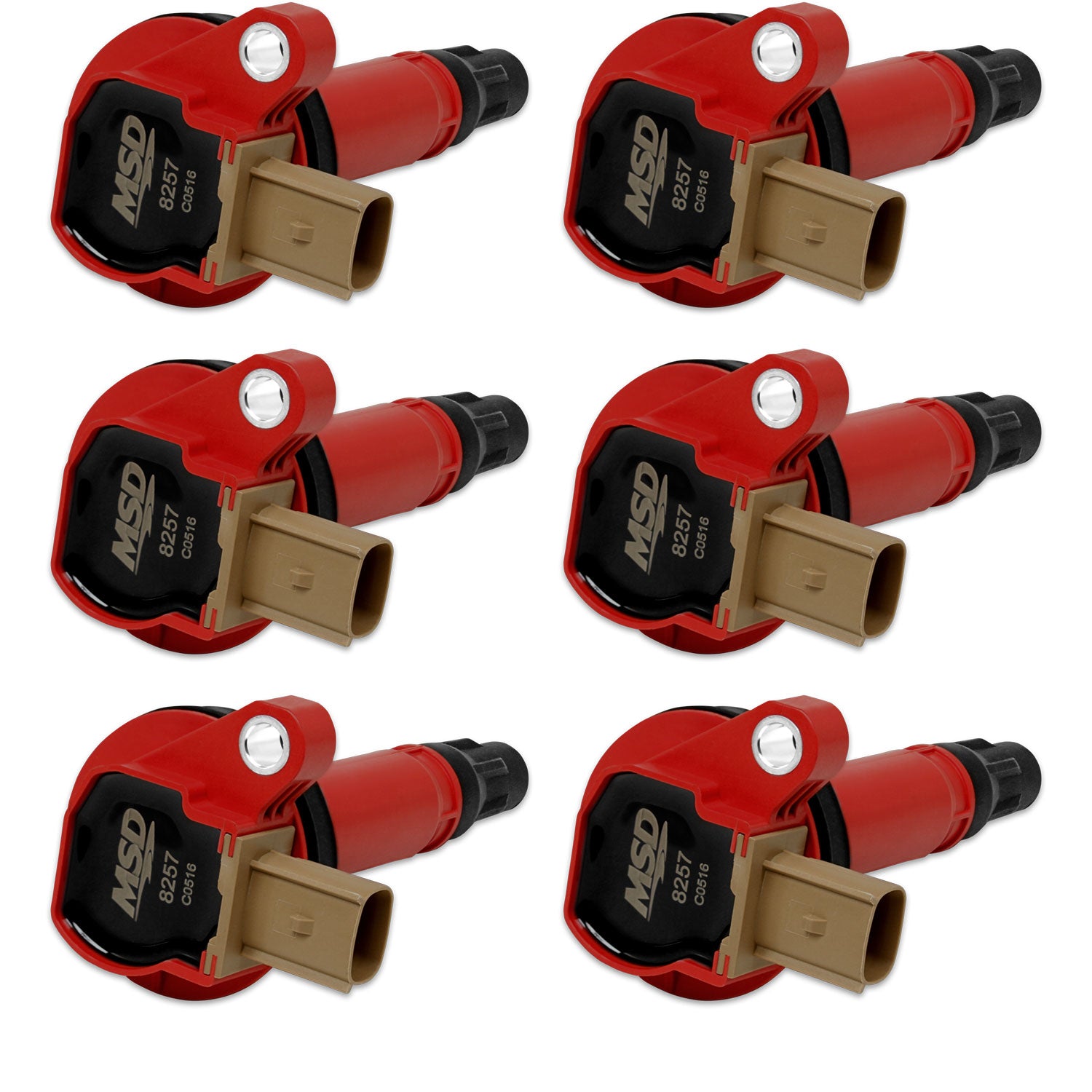 MSD Ignition 82576 Ford EcoBoost Direct Ignition Coil Set