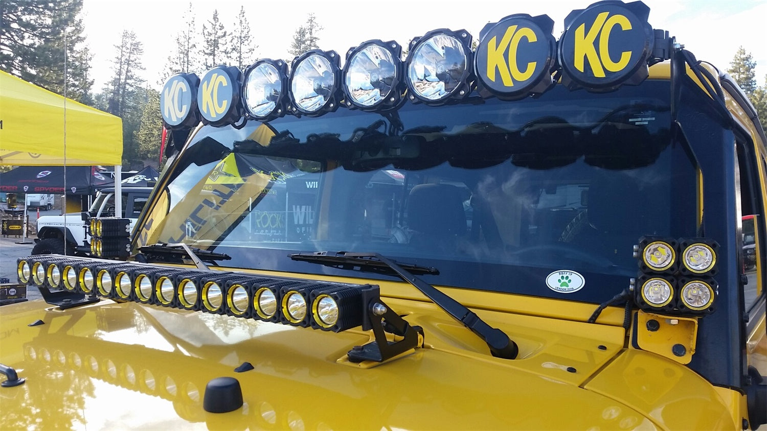 KC HiLites 7323 C-Series LED Light Bar Universal Mount Bracket