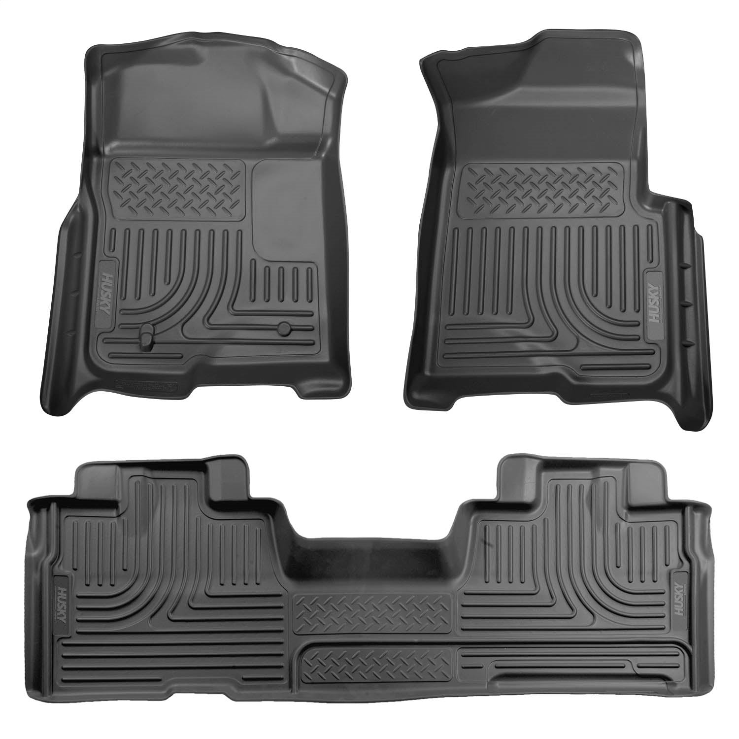 Husky Liners 98341 WeatherBeater Floor Liner Fits 09-14 F-150
