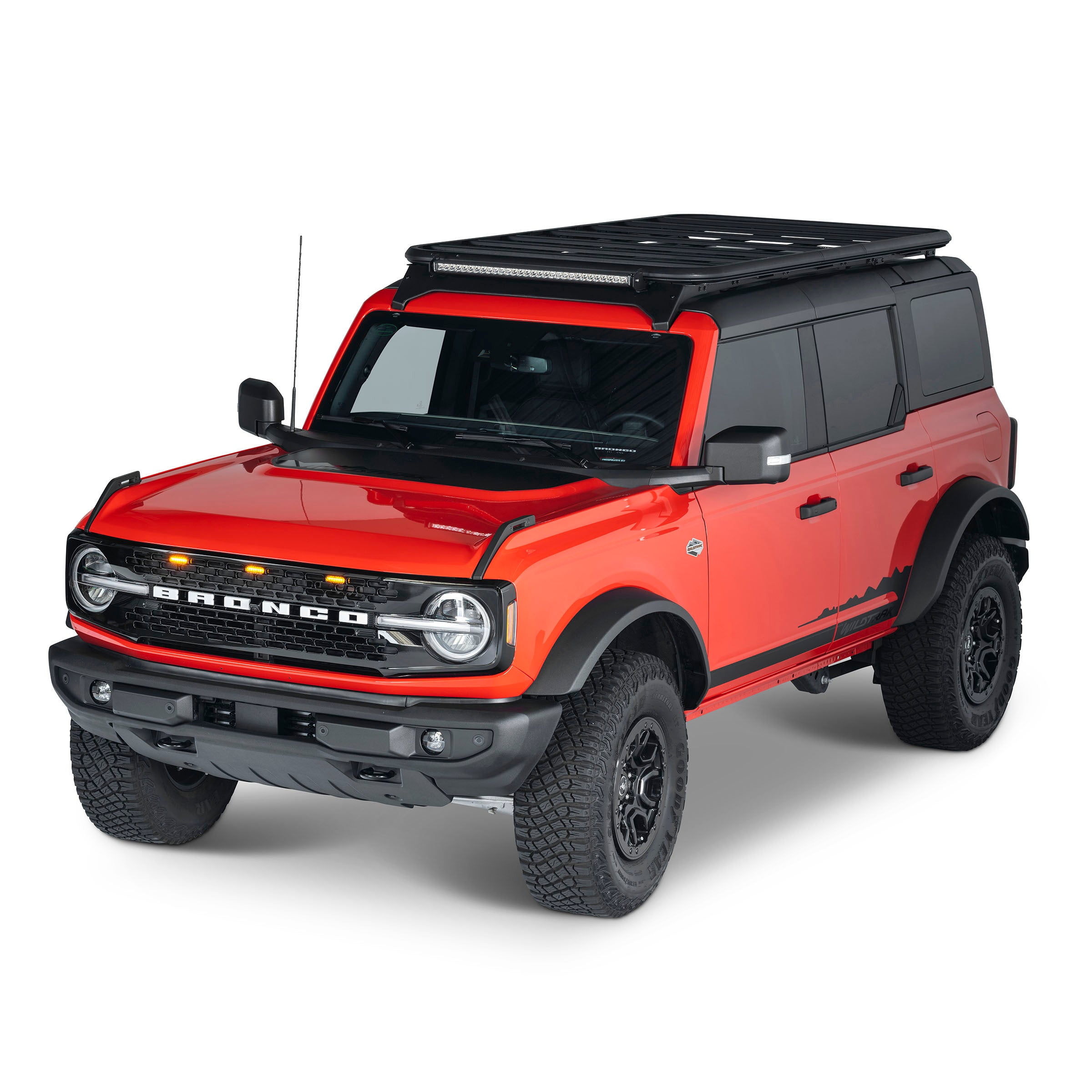 Smittybilt F01 Defender Platform Roof Rack Mount Fits 21-25 Bronco