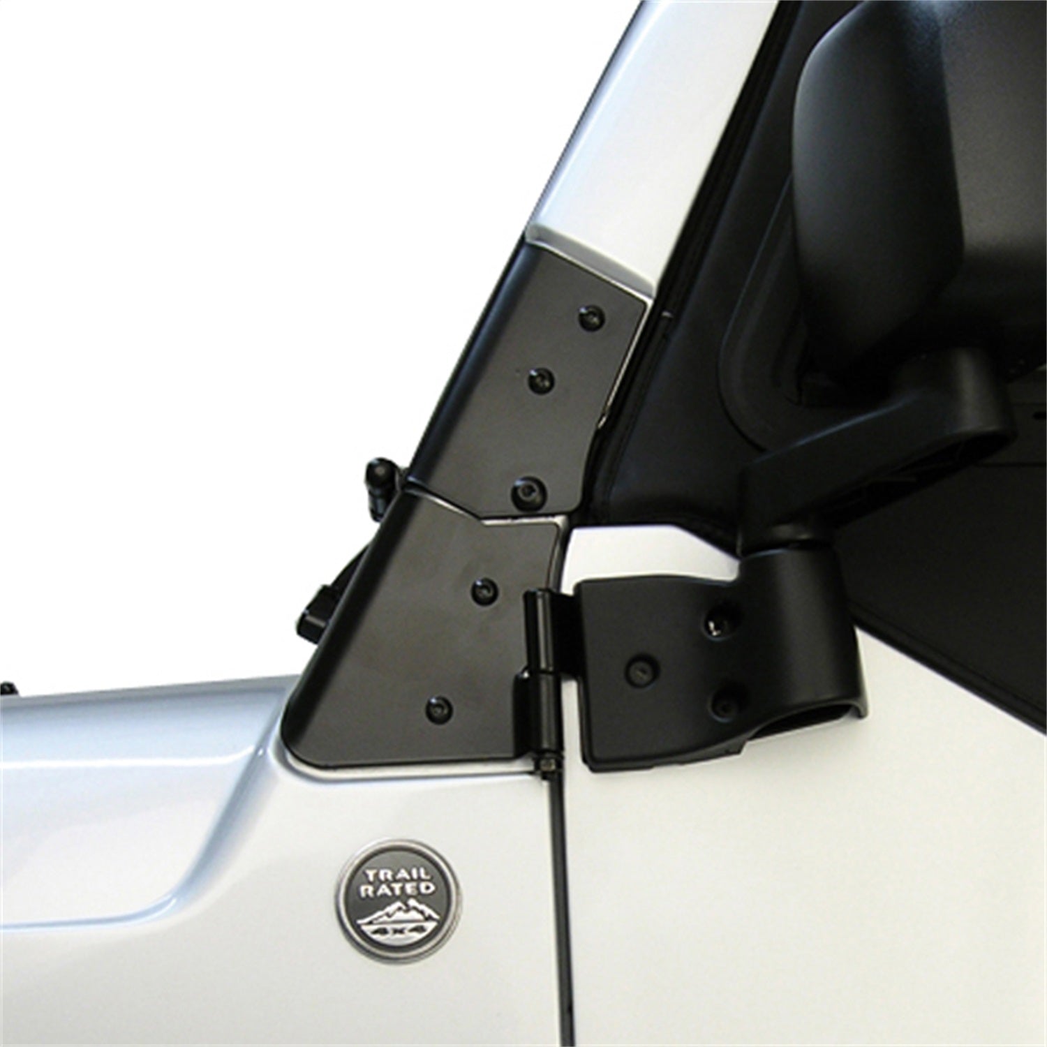 Rugged Ridge 11209.02 Windshield Hinge Fits 97-06 Wrangler (TJ)