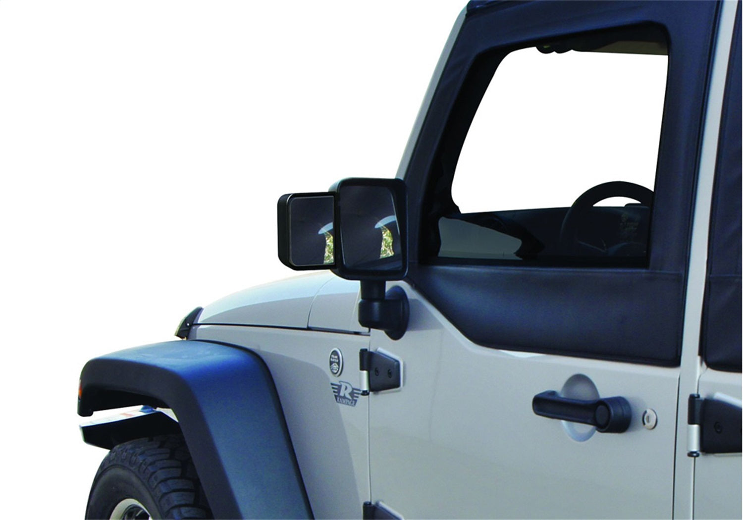 Rampage 8605 Mirror Extension Fits 07-18 Wrangler (JK)