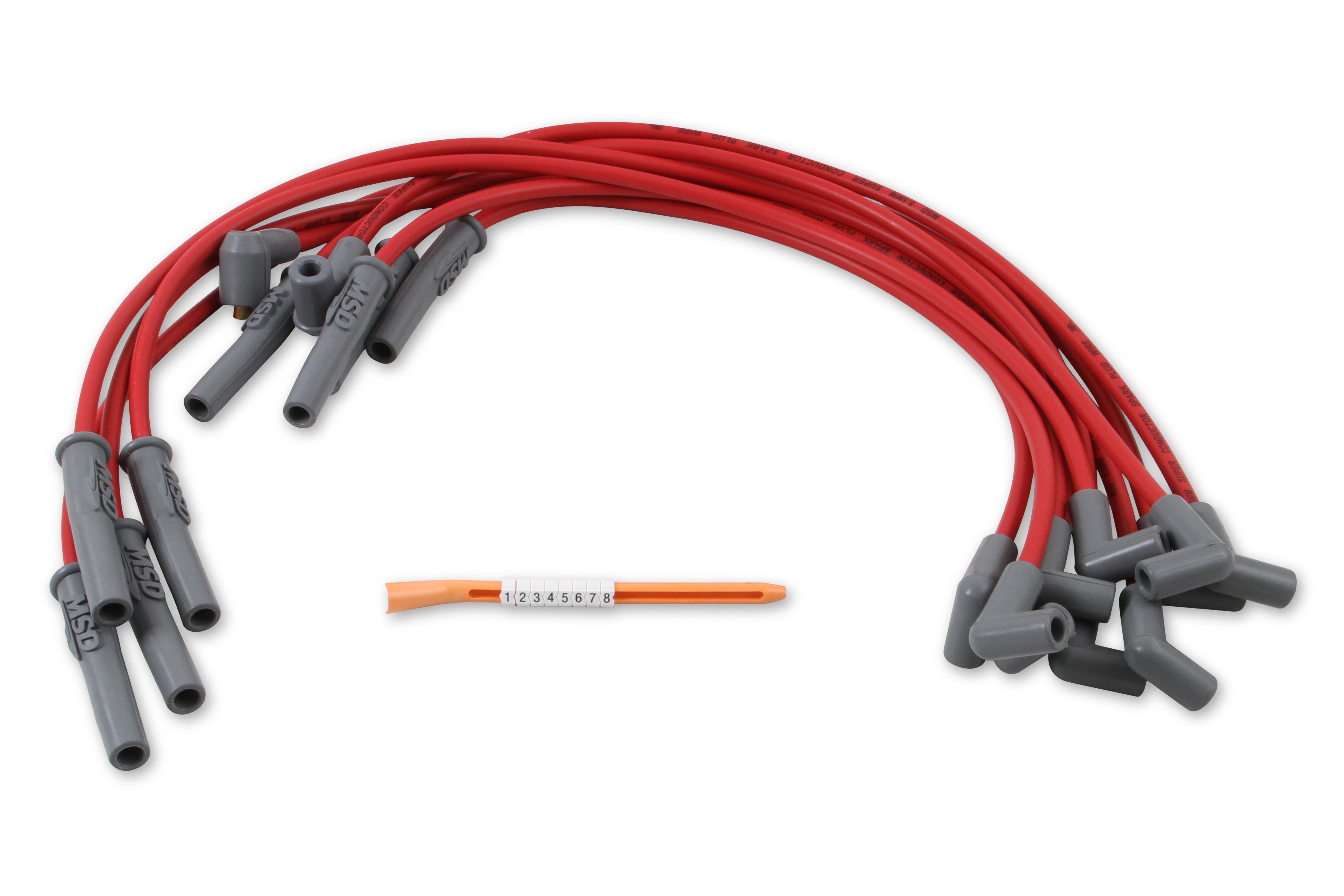 MSD Ignition 31329 Custom Spark Plug Wire Set