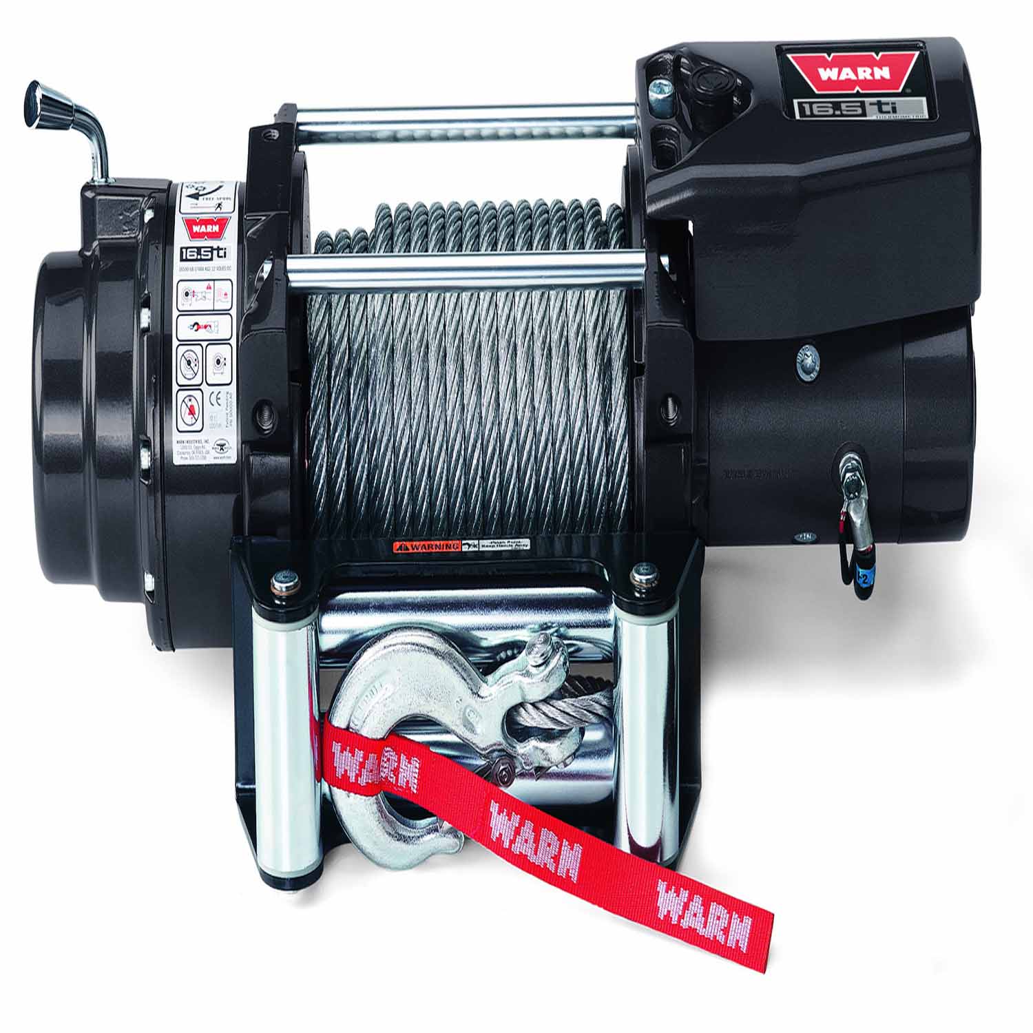 Warn 68801 16.5ti Thermometric Self-Recovery Winch
